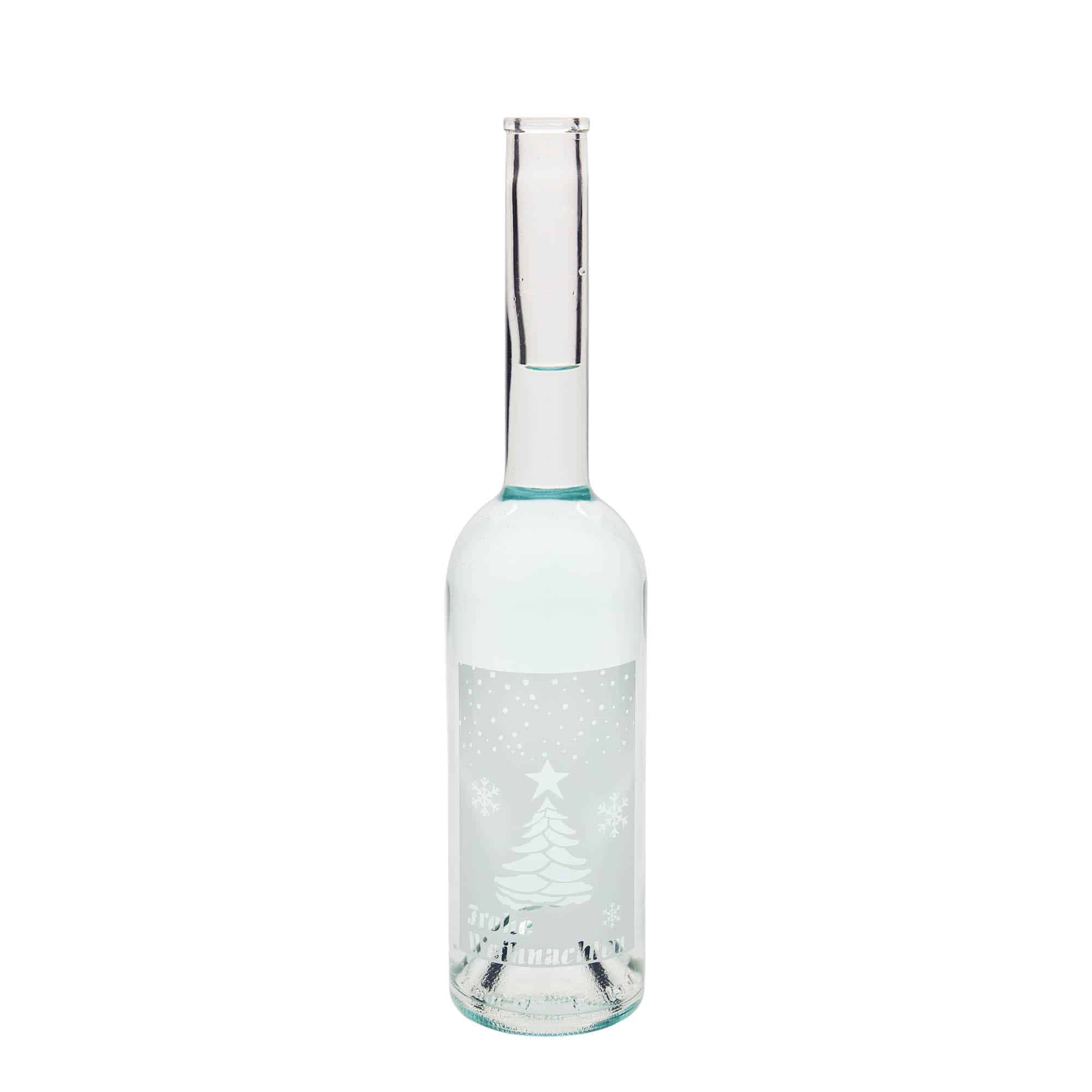 500 ml steklenica 'Opera', motiv: Bele božične praznike, odprtina: pluta