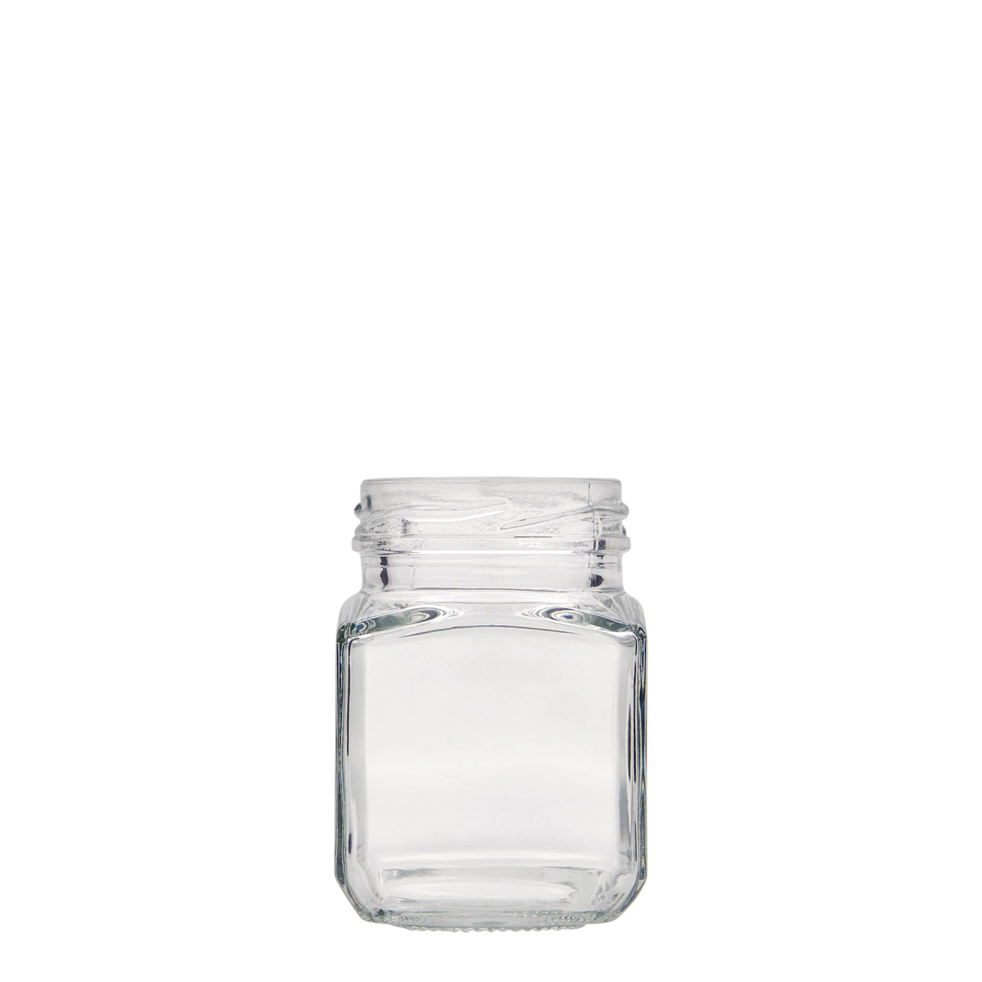 106 ml kvadratni kozarec, odprtina: Twist-Off (TO 48) 106 ml kvadratni kozarec, odprtina: Twist-Off (TO 48)
