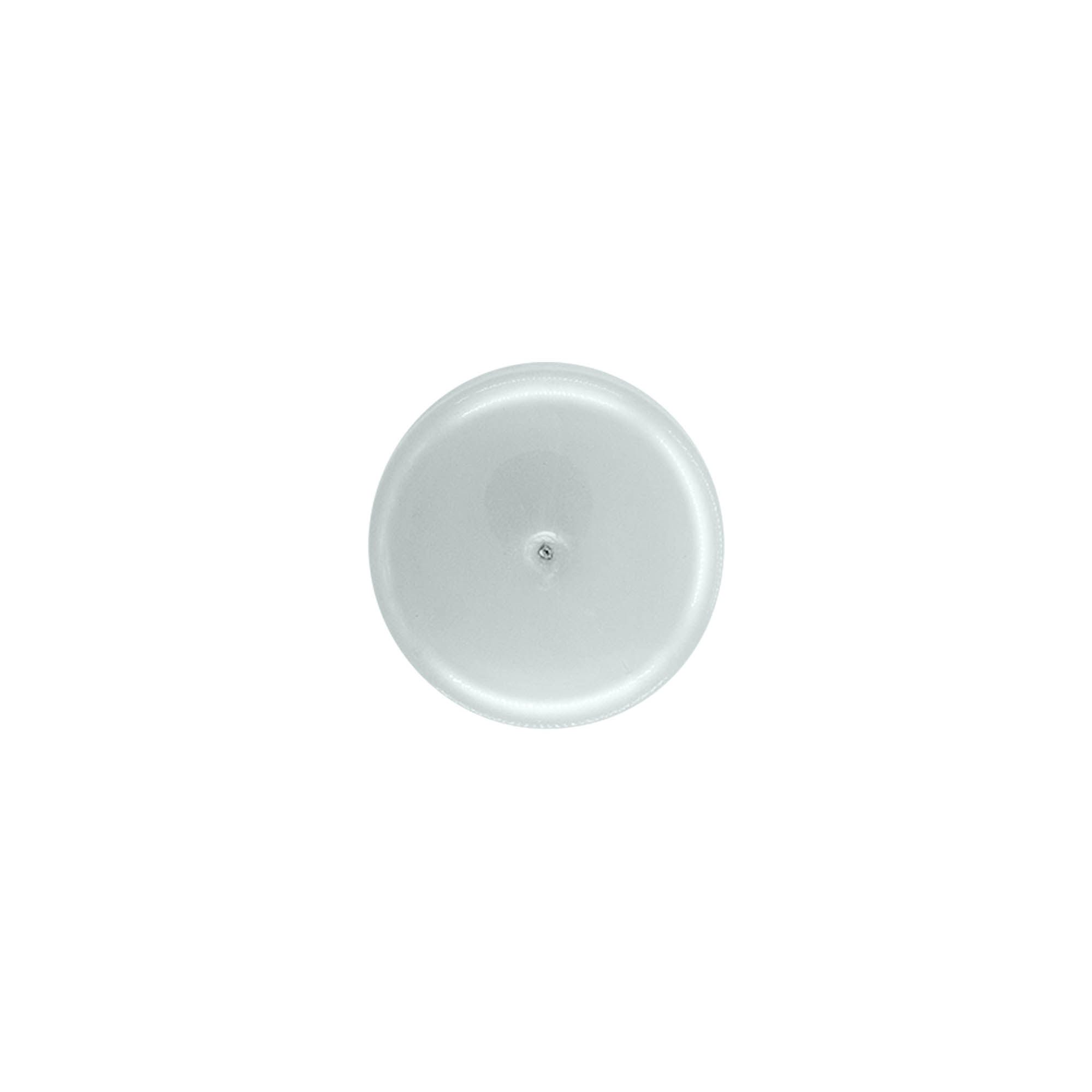 Zaporna kapa z vstavkom za brizgo, PP-plastika, srebrna, za odprtino: 24/410 Zaporna kapa z vstavkom za brizgo, PP-plastika, srebrna, za odprtino: 24/410