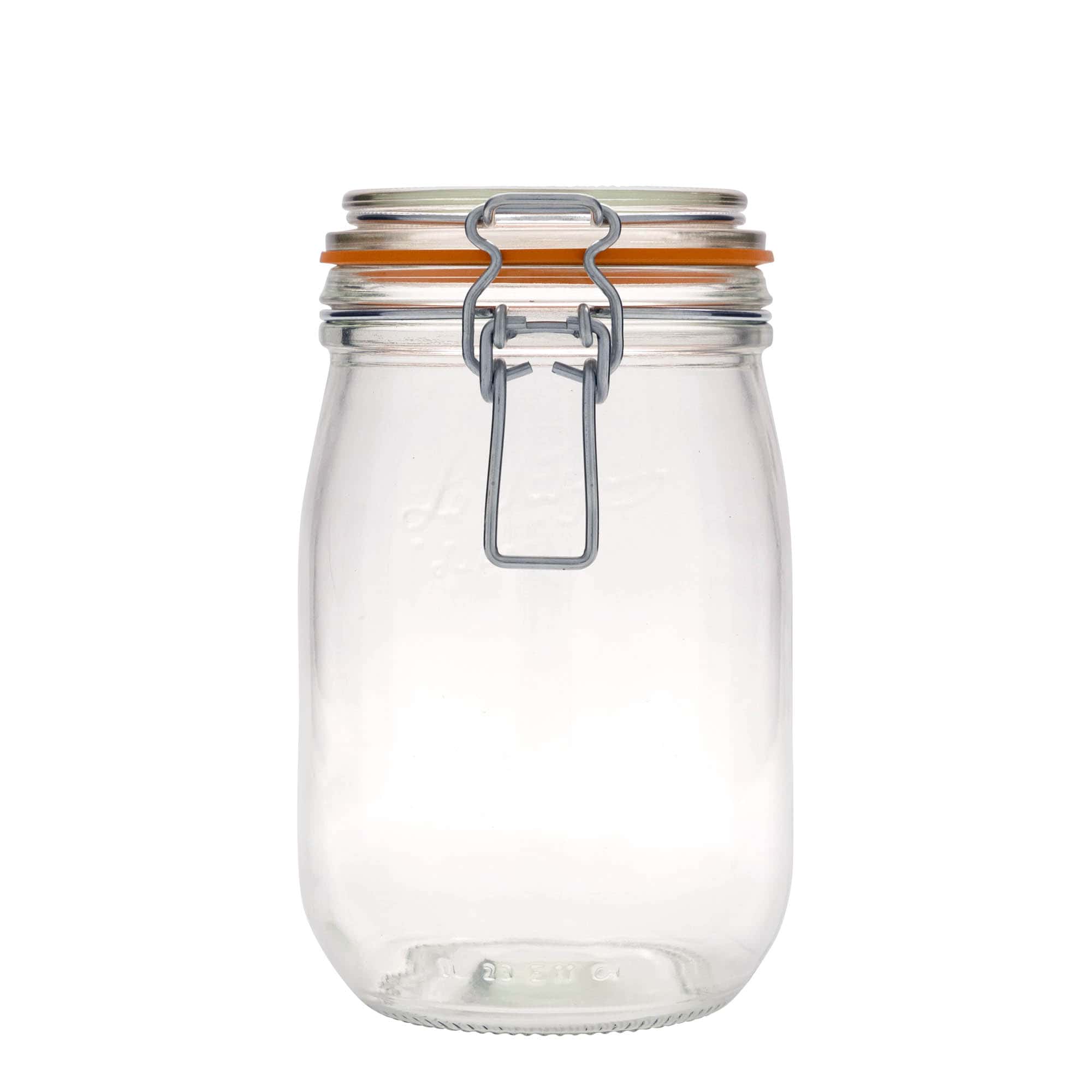 1000 ml kozarec s patentom »Le Parfait Super Bocal«, ustje: zamašek s tesnilom s patentom 1000 ml kozarec s patentom »Le Parfait Super Bocal«, ustje: zamašek s tesnilom s patentom