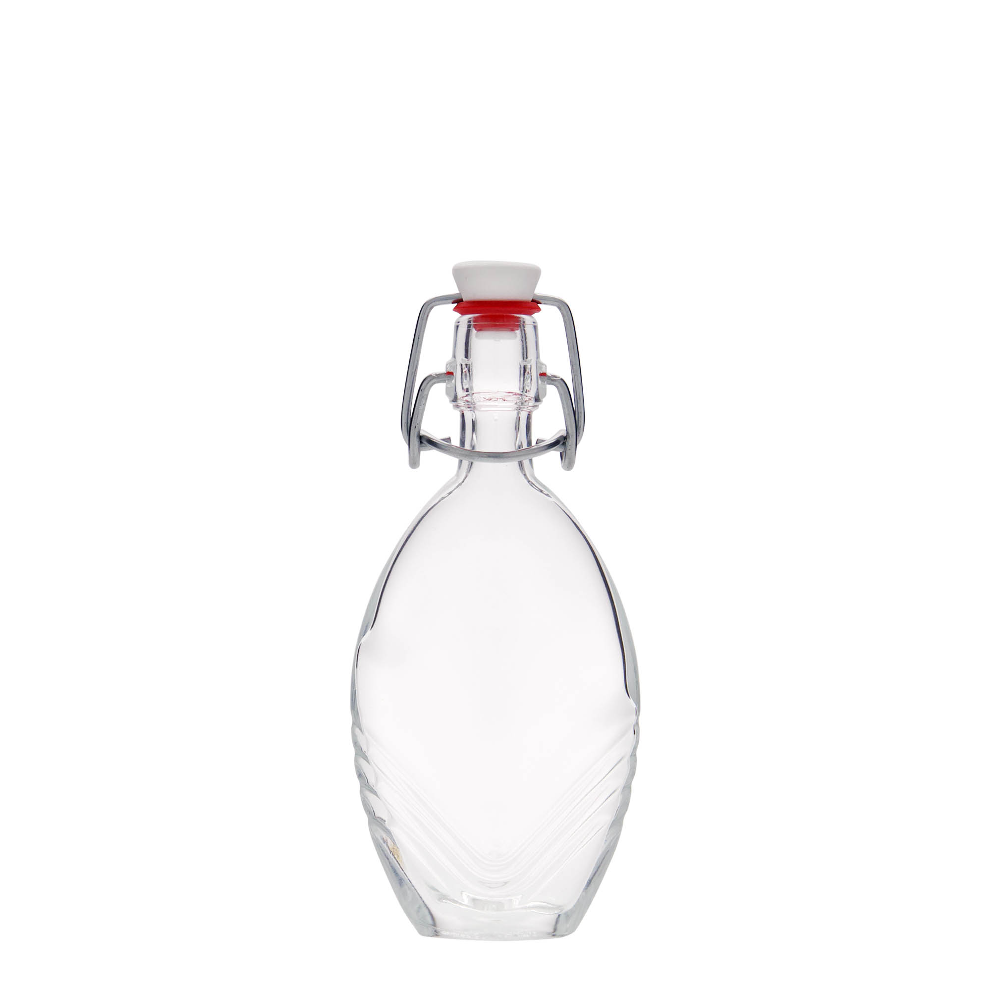 40 ml steklenička 'Florence', ovalna, odprtina: s sponko zapirala 40 ml steklenička 'Florence', ovalna, odprtina: s sponko zapirala