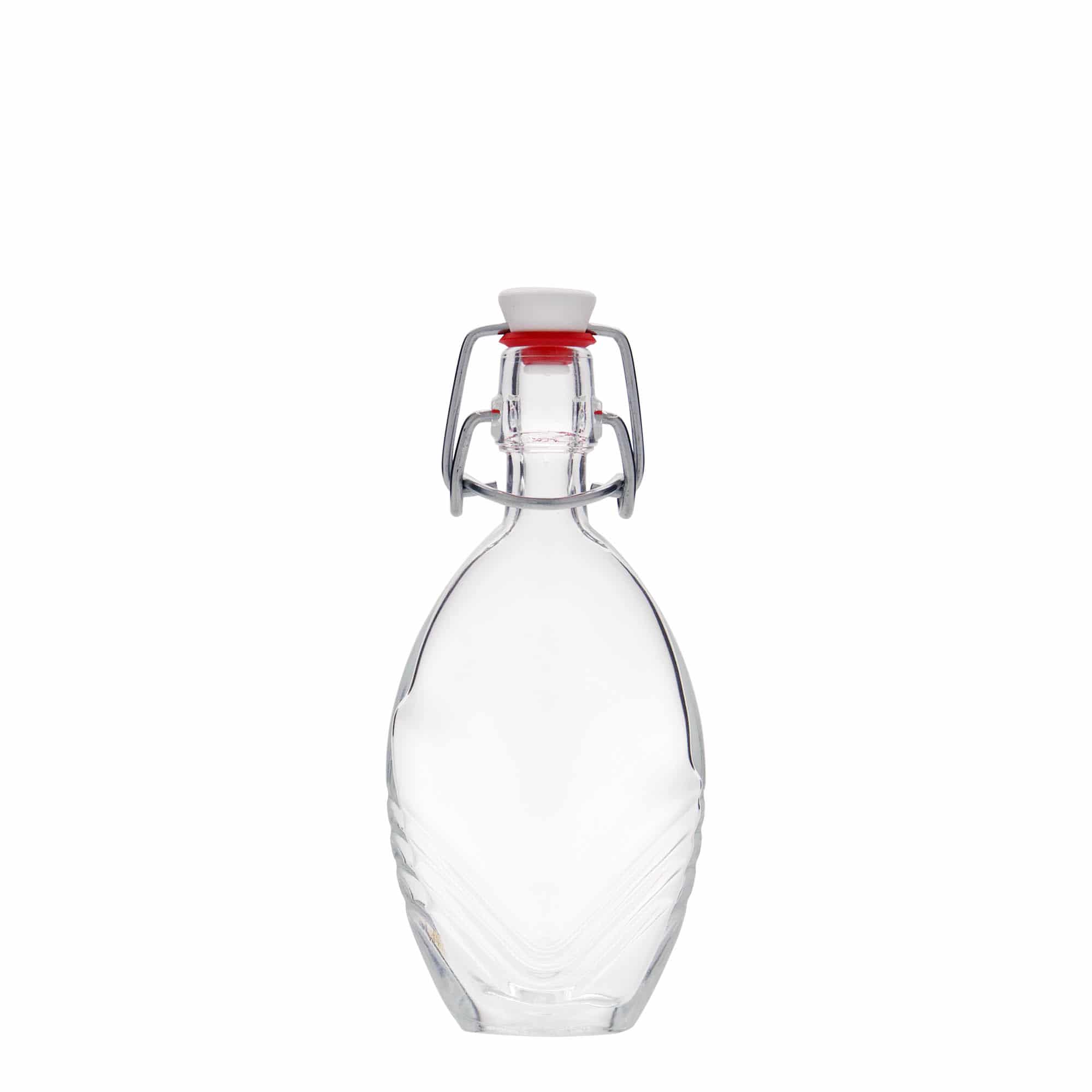 40 ml steklenička 'Florence', ovalna, odprtina: s sponko zapirala 40 ml steklenička 'Florence', ovalna, odprtina: s sponko zapirala