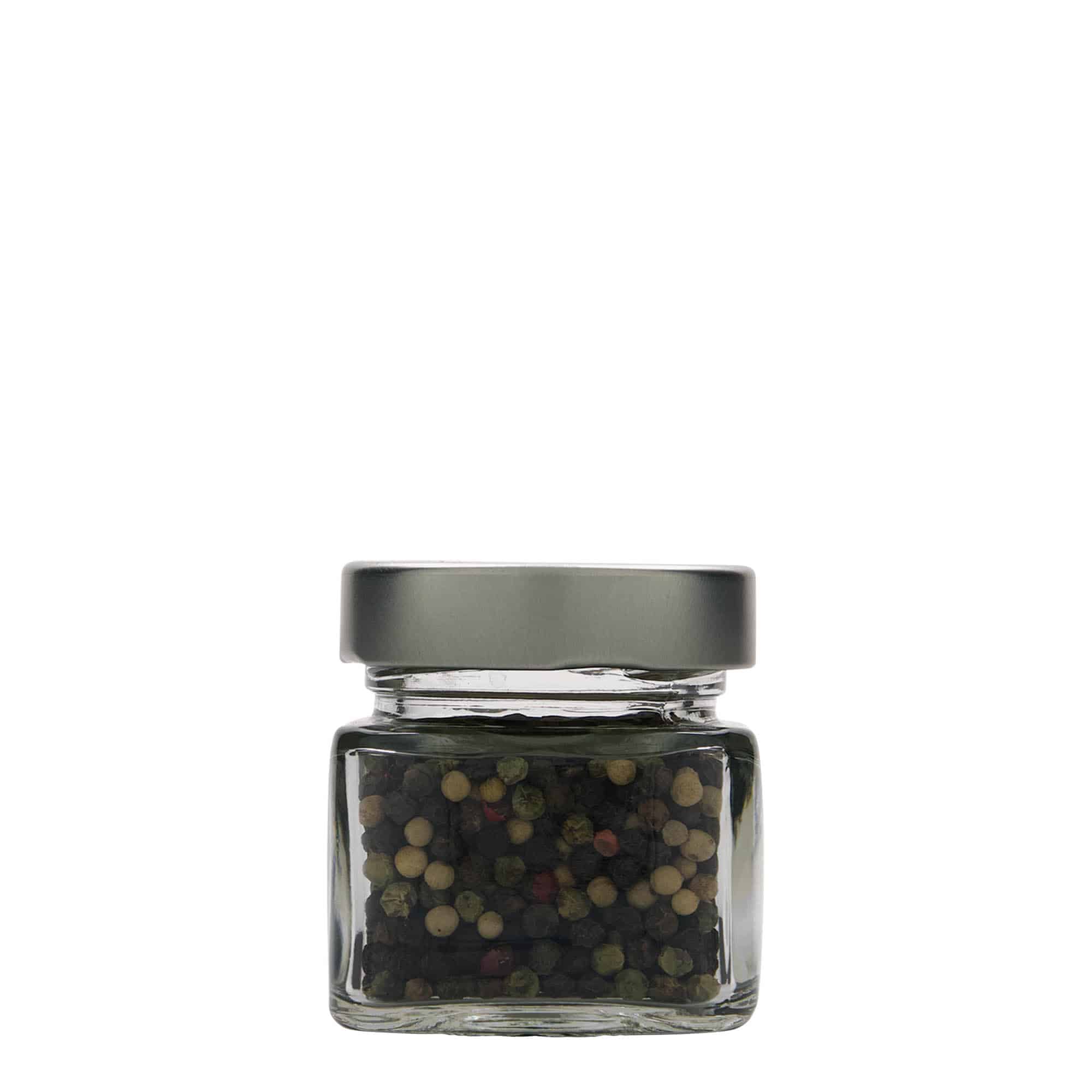 106 ml štirikotni kozarec 'Ikarus', odprtina: Deep-Twist-Off (DTO 58)