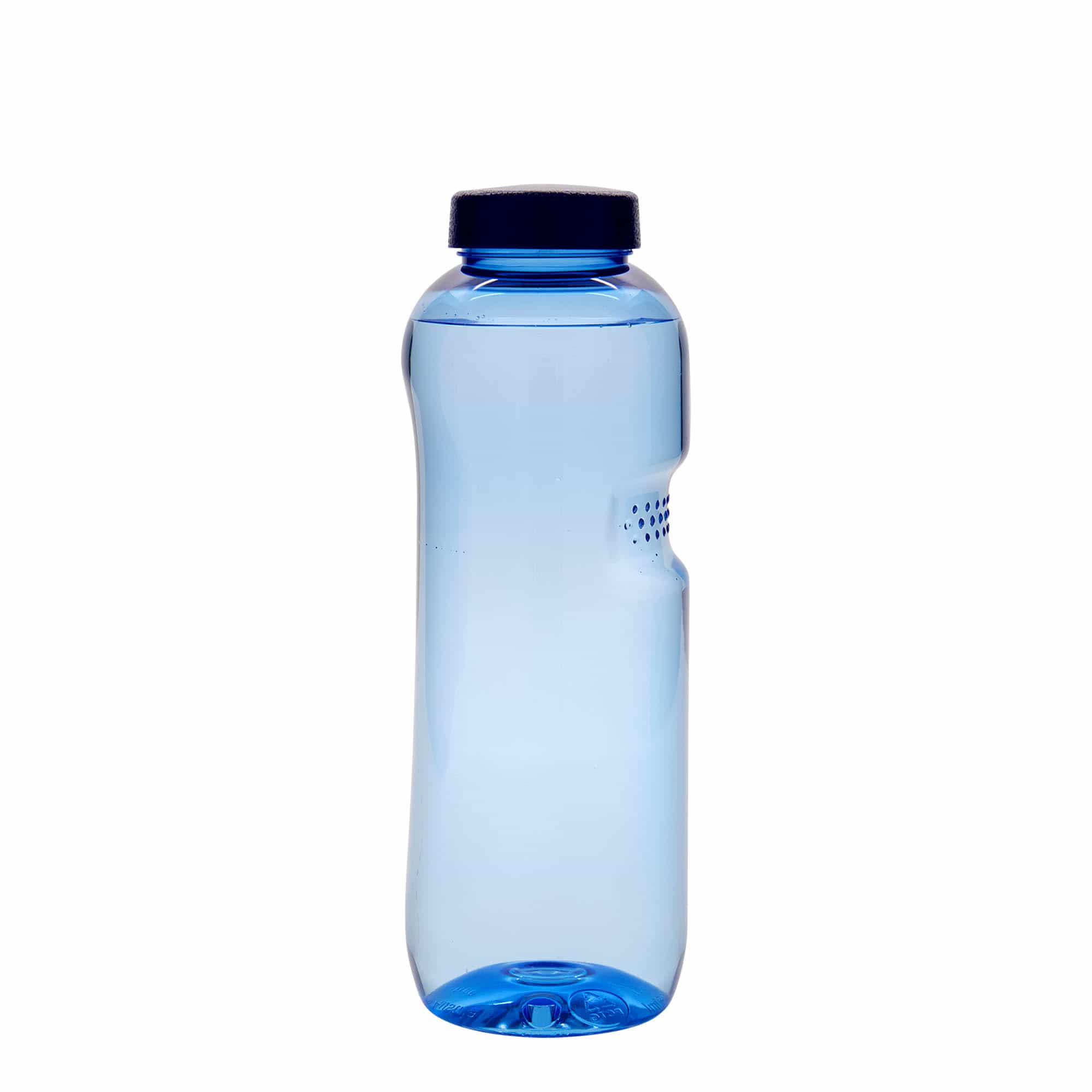 750 ml PET-plastenka za pijačo 'Kavodrink', plastika, modra