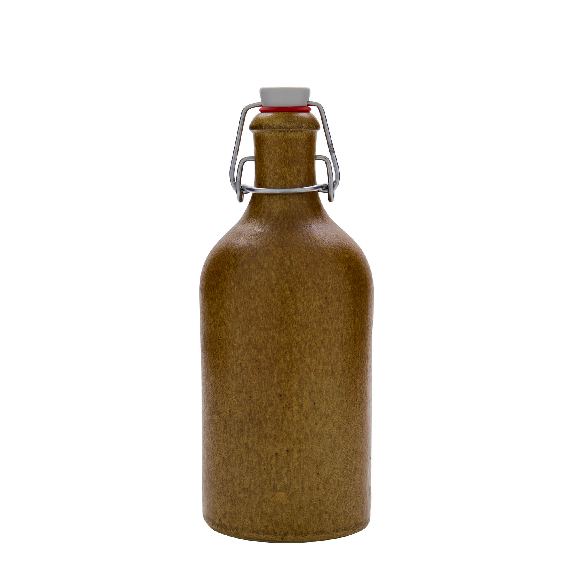 500 ml glineni vrč, kamnina, rjavo-kristalen, odprtina: zapiranje z zaponko