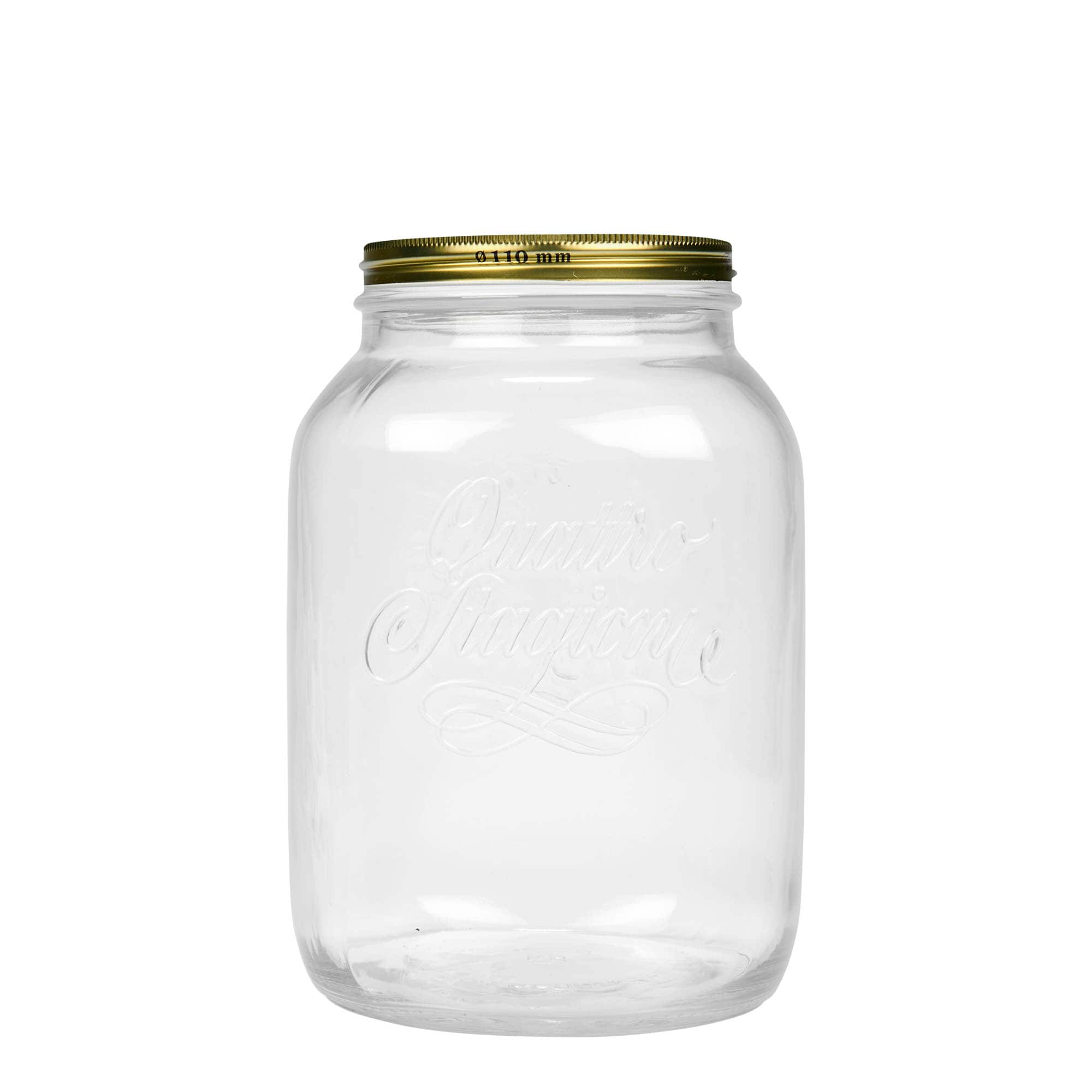 3000 ml kozarec »Quattro Stagioni«, ustje: navojni zamašek 3000 ml kozarec »Quattro Stagioni«, ustje: navojni zamašek