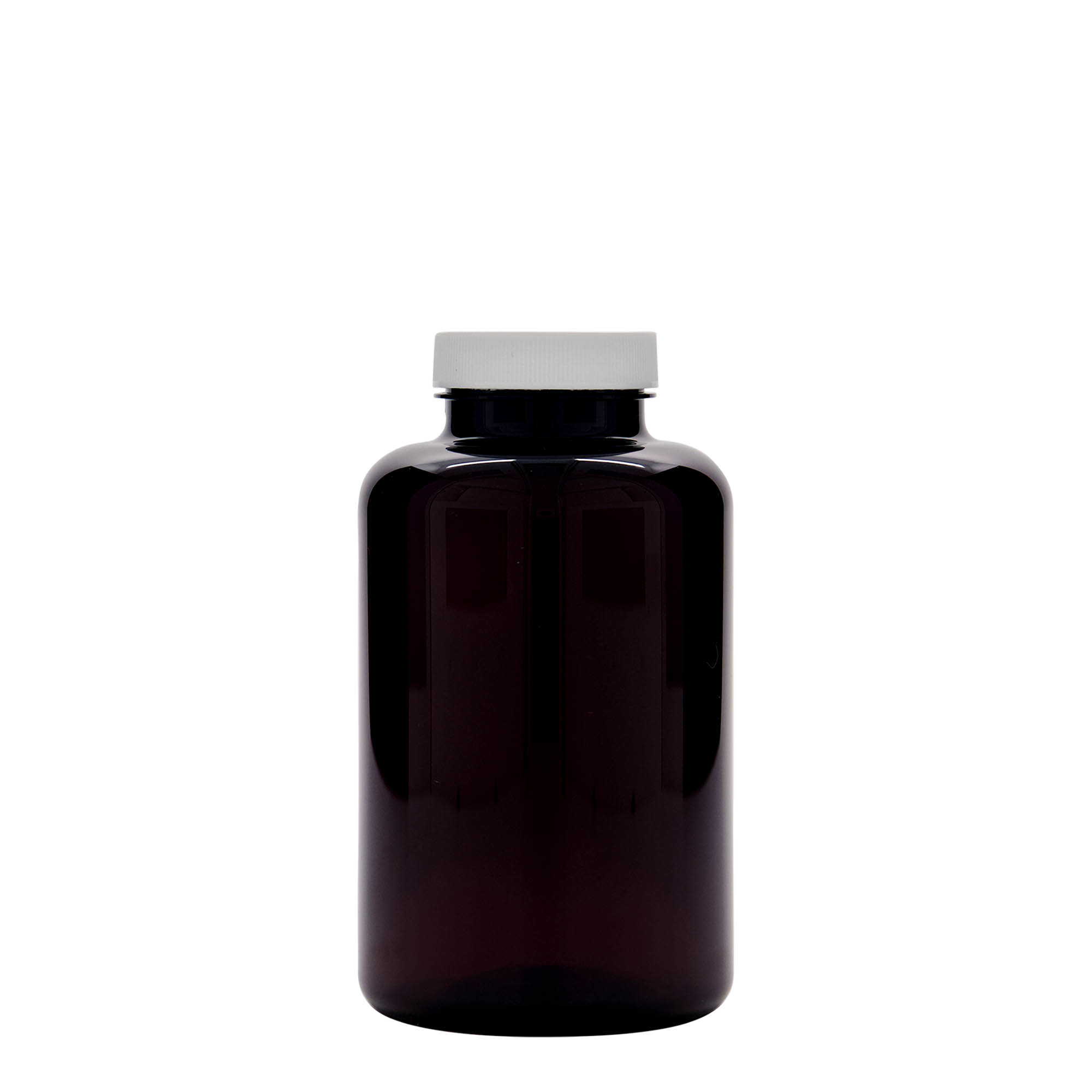 500 ml PET-embalaža, plastika, rjava, odprtina: 45/400