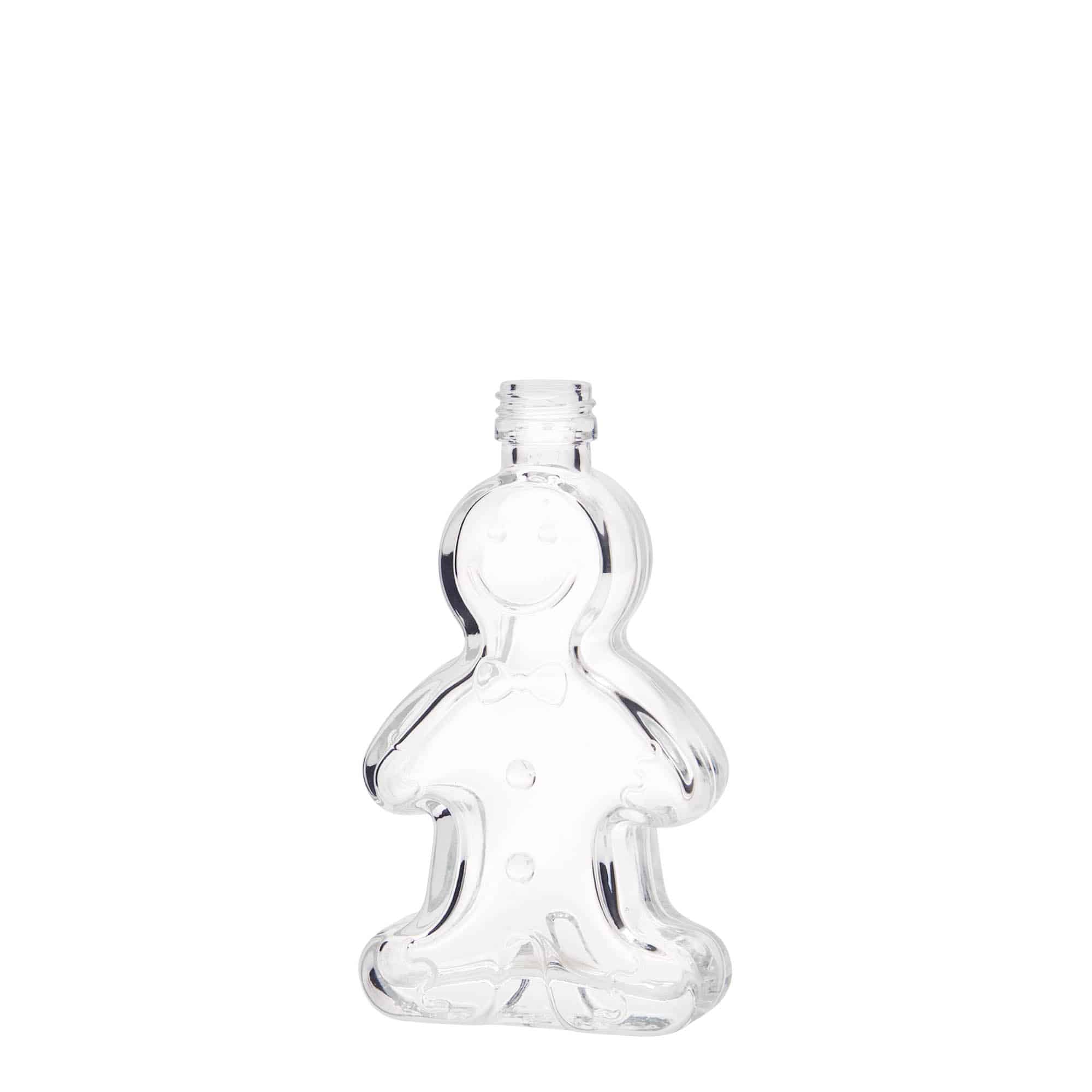 50 ml steklenička 'Lebkuchenmann', odprtina: PP 18 50 ml steklenička 'Lebkuchenmann', odprtina: PP 18