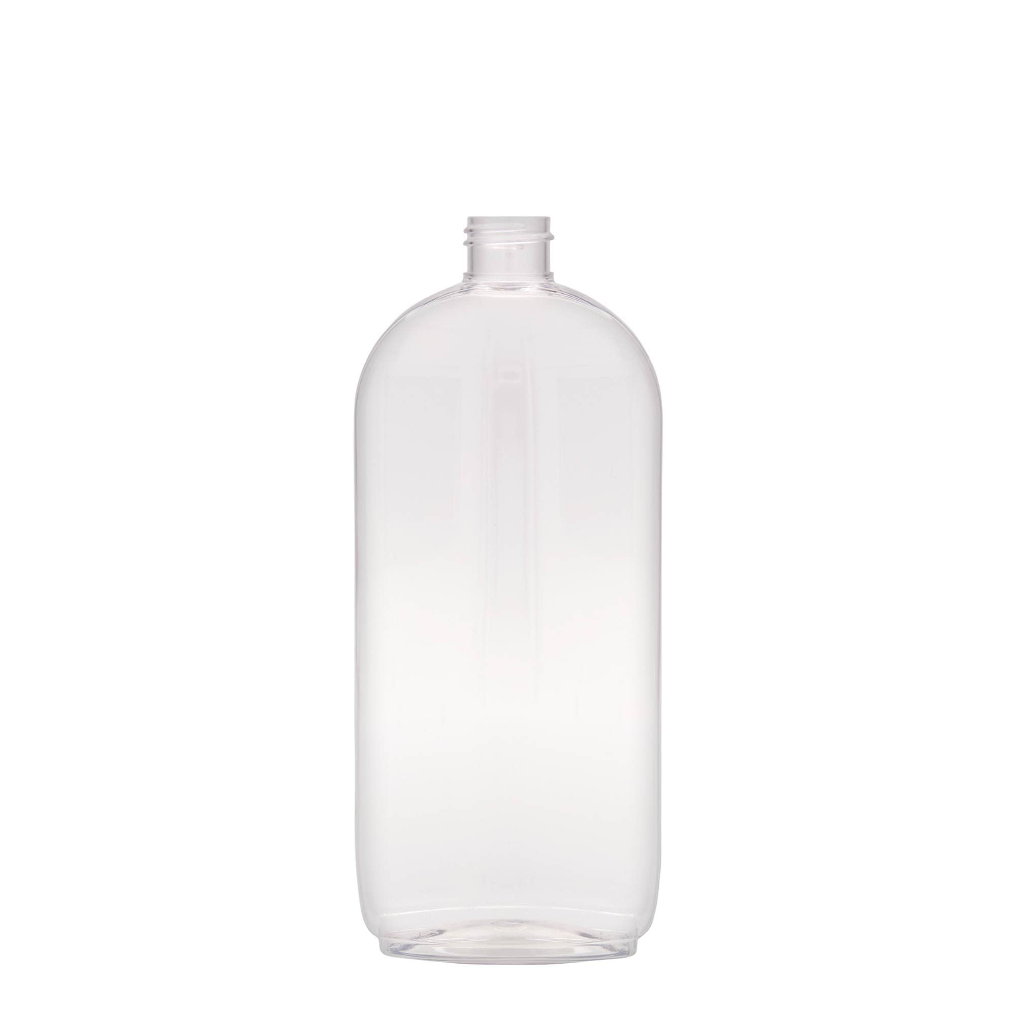 500 ml PET-flaska 'Iris', ovalna, plastika, odprtina: 24/410