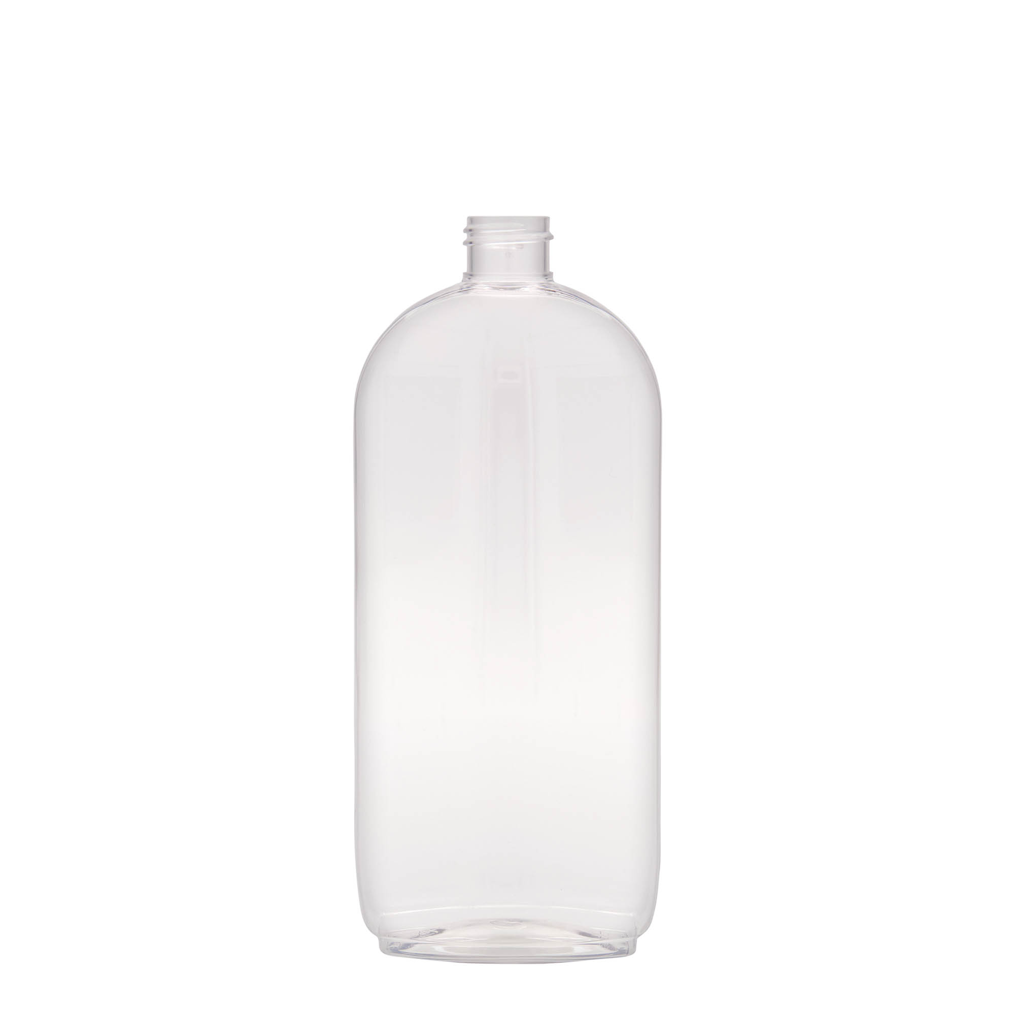 500 ml PET-flaska 'Iris', ovalna, plastika, odprtina: 24/410