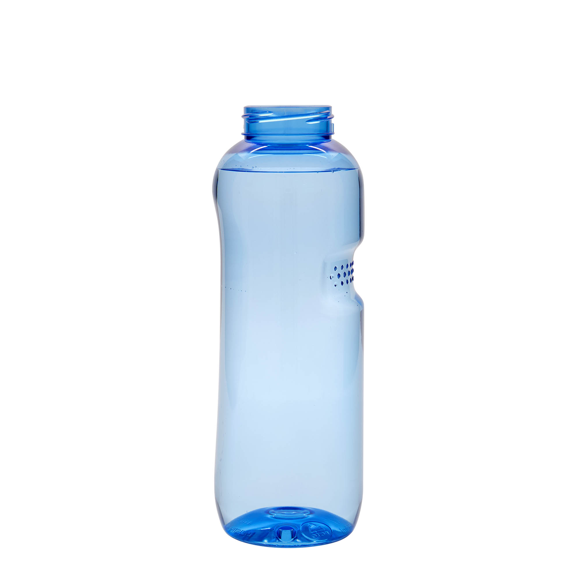 750 ml PET-plastenka za pijačo 'Kavodrink', plastika, modra