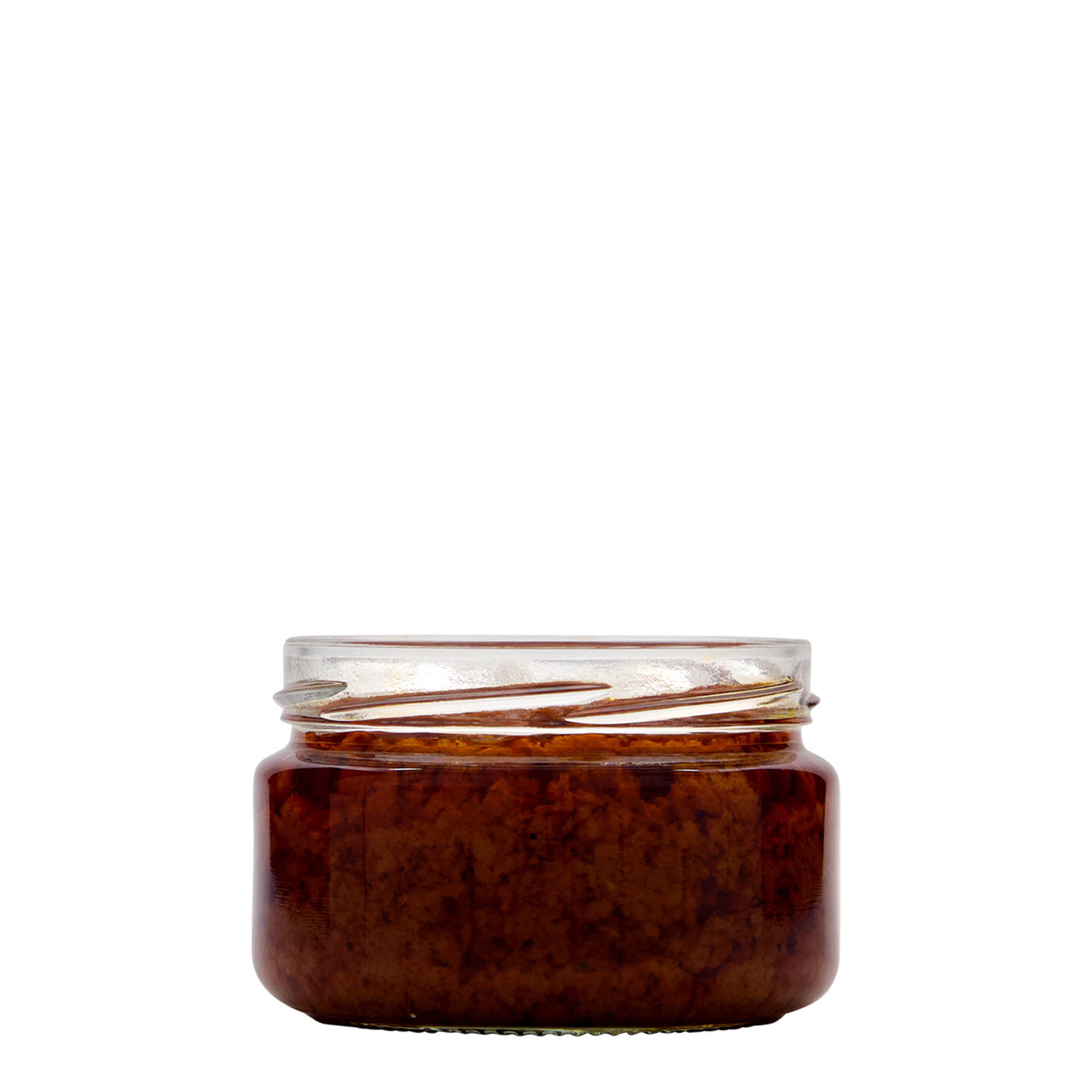 230 ml ploska okrogla steklenica, odprtina: Twist-Off (TO 82)