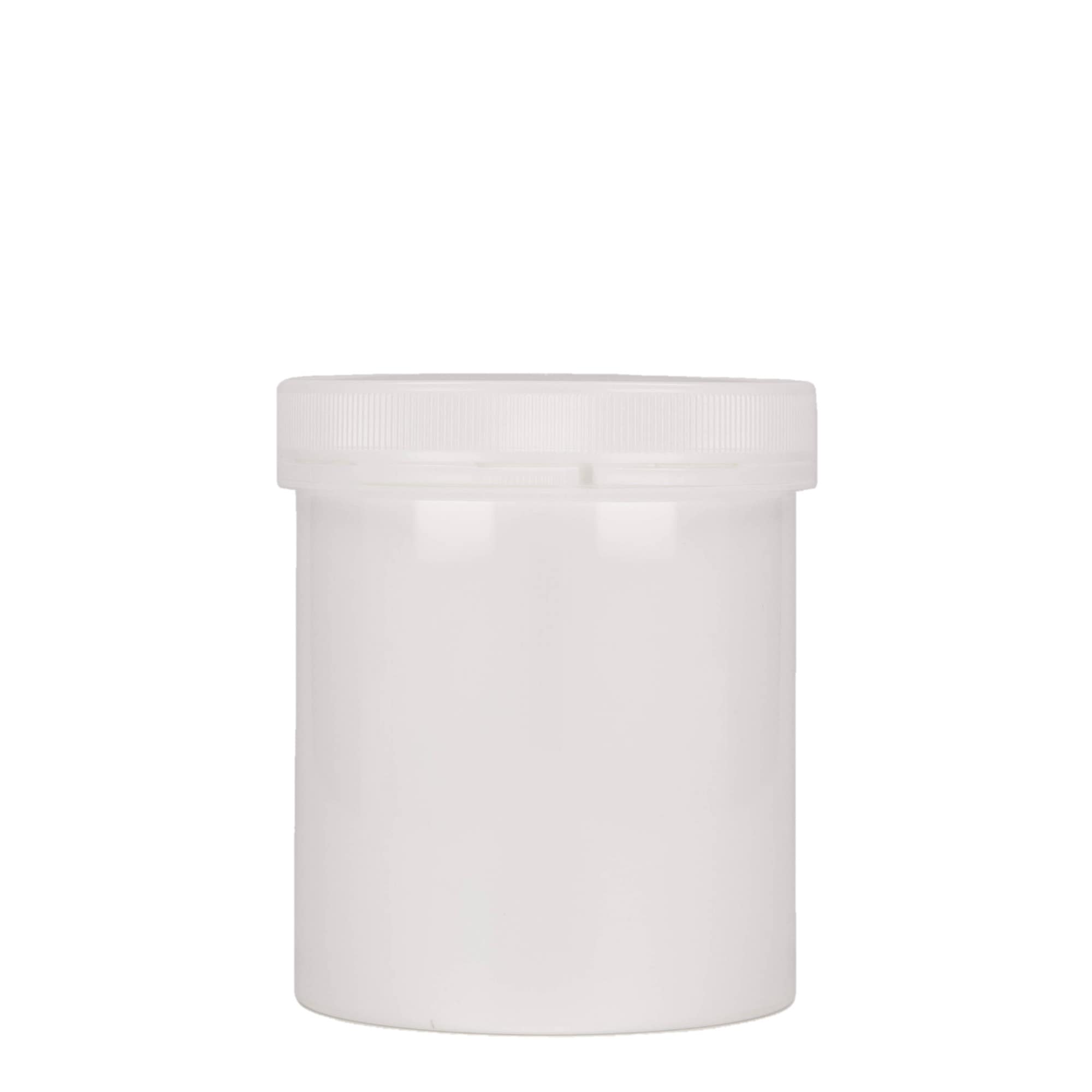 500 ml plastična posoda 'Securilock', PP, bela, odprtina: navojni pokrov