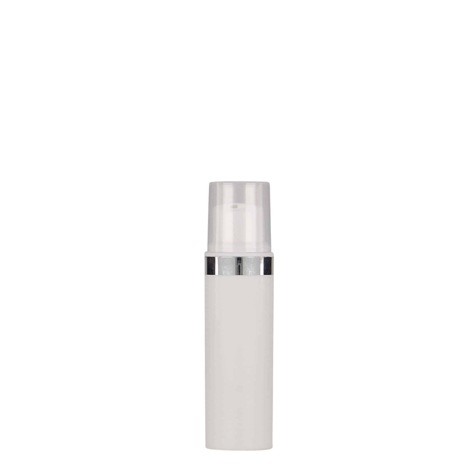 10 ml brezzračni dozirnik »Nano«, plastika PP, bela