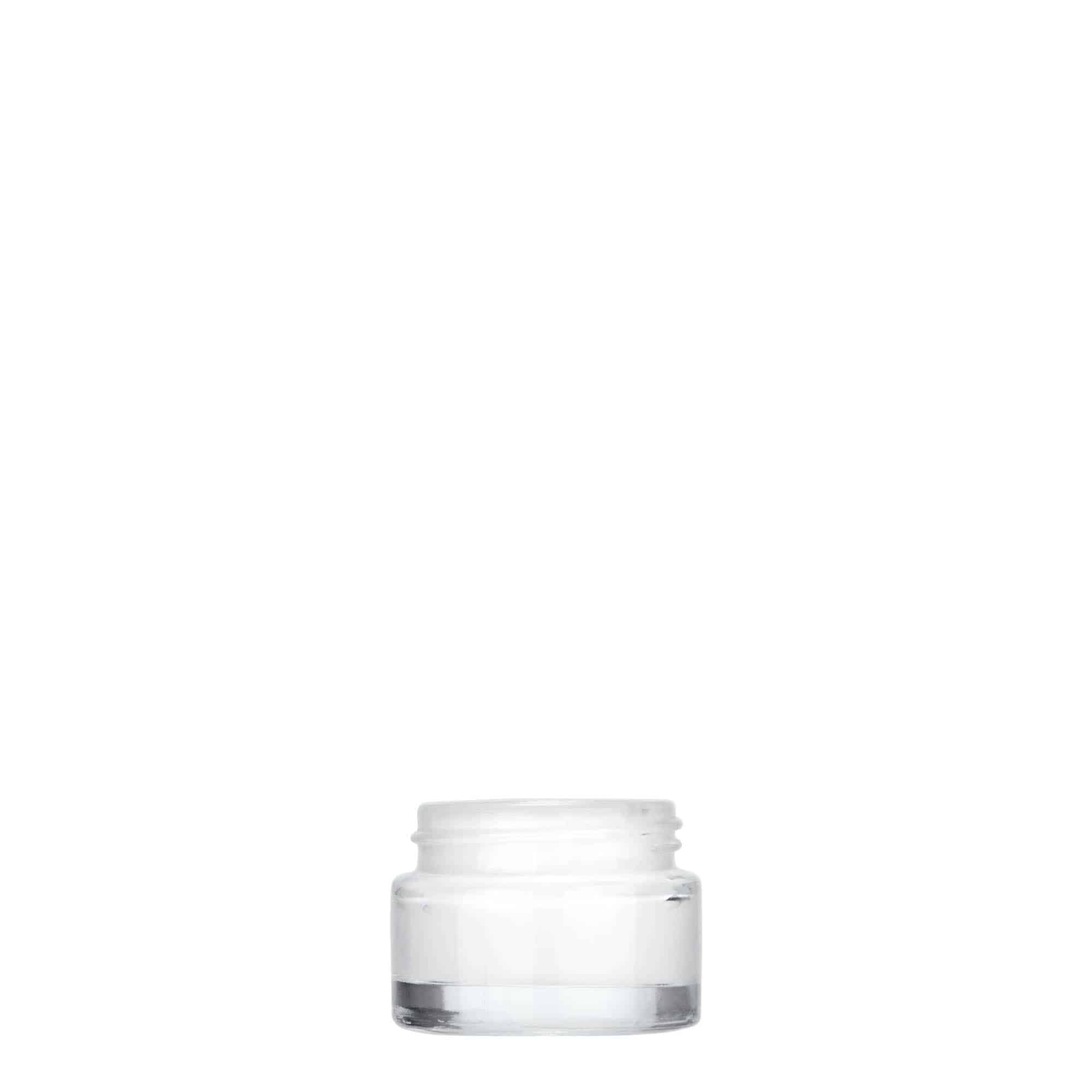 5 ml lonček »Beauty«, steklo, ustje: navojni zamašek