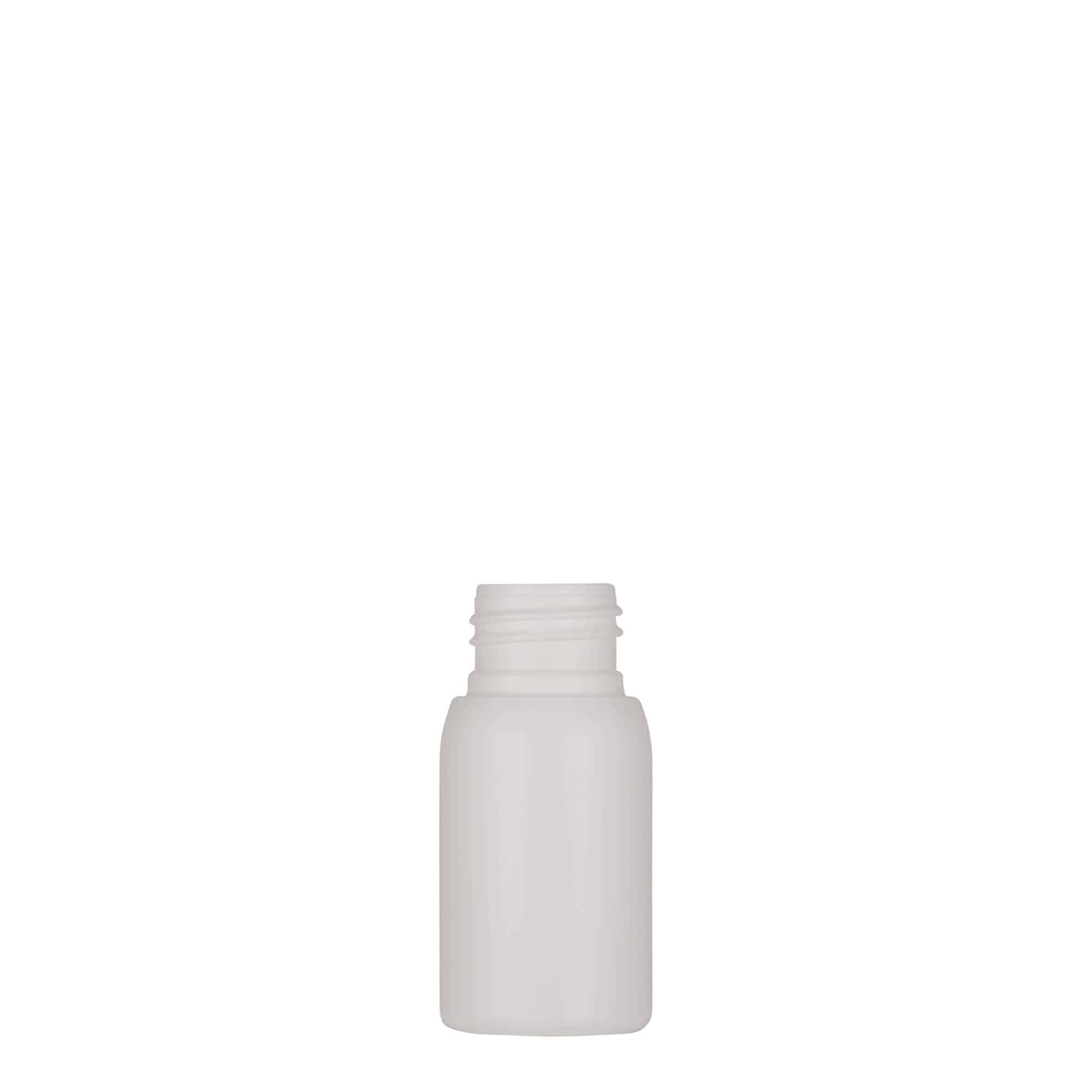30 ml plastična steklenička 'Tuffy', HDPE, bela, odprtina: 24/410