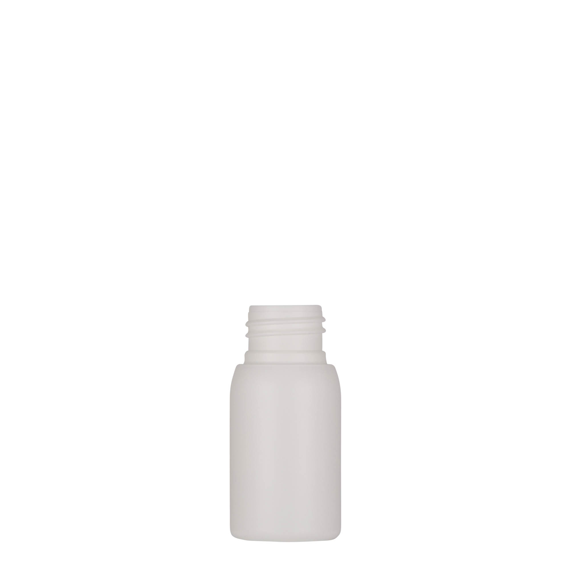 30 ml plastična steklenička 'Tuffy', HDPE, bela, odprtina: 24/410 30 ml plastična steklenička 'Tuffy', HDPE, bela, odprtina: 24/410