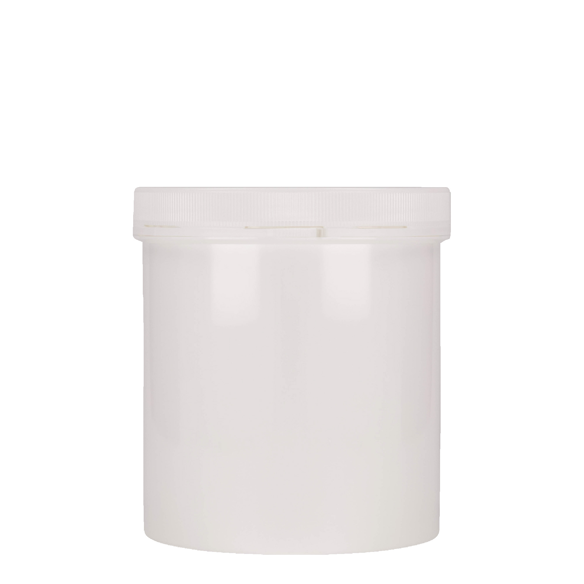 1.000 ml plastična posoda 'Securilock', PP, bela, odprtina: navojni pokrov 1.000 ml plastična posoda 'Securilock', PP, bela, odprtina: navojni pokrov