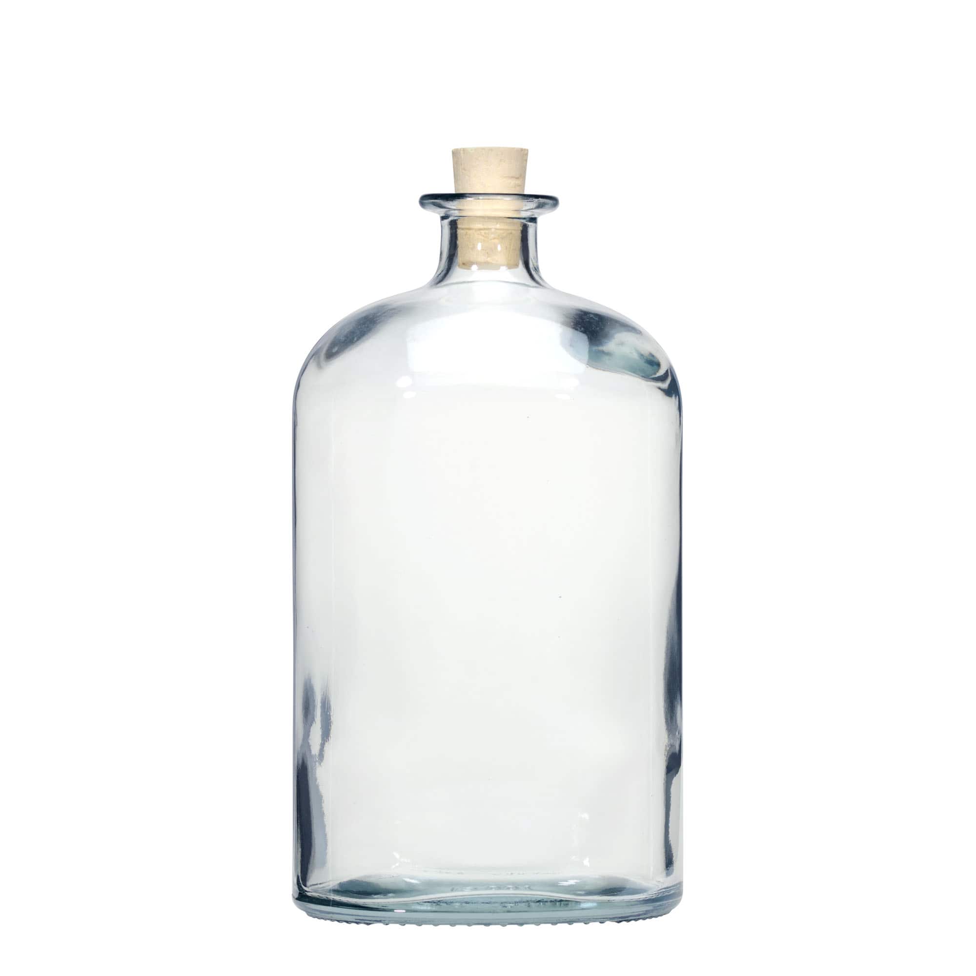 1.000 ml steklenica 'Dundee', ovalna, odprtina: plutovinasta