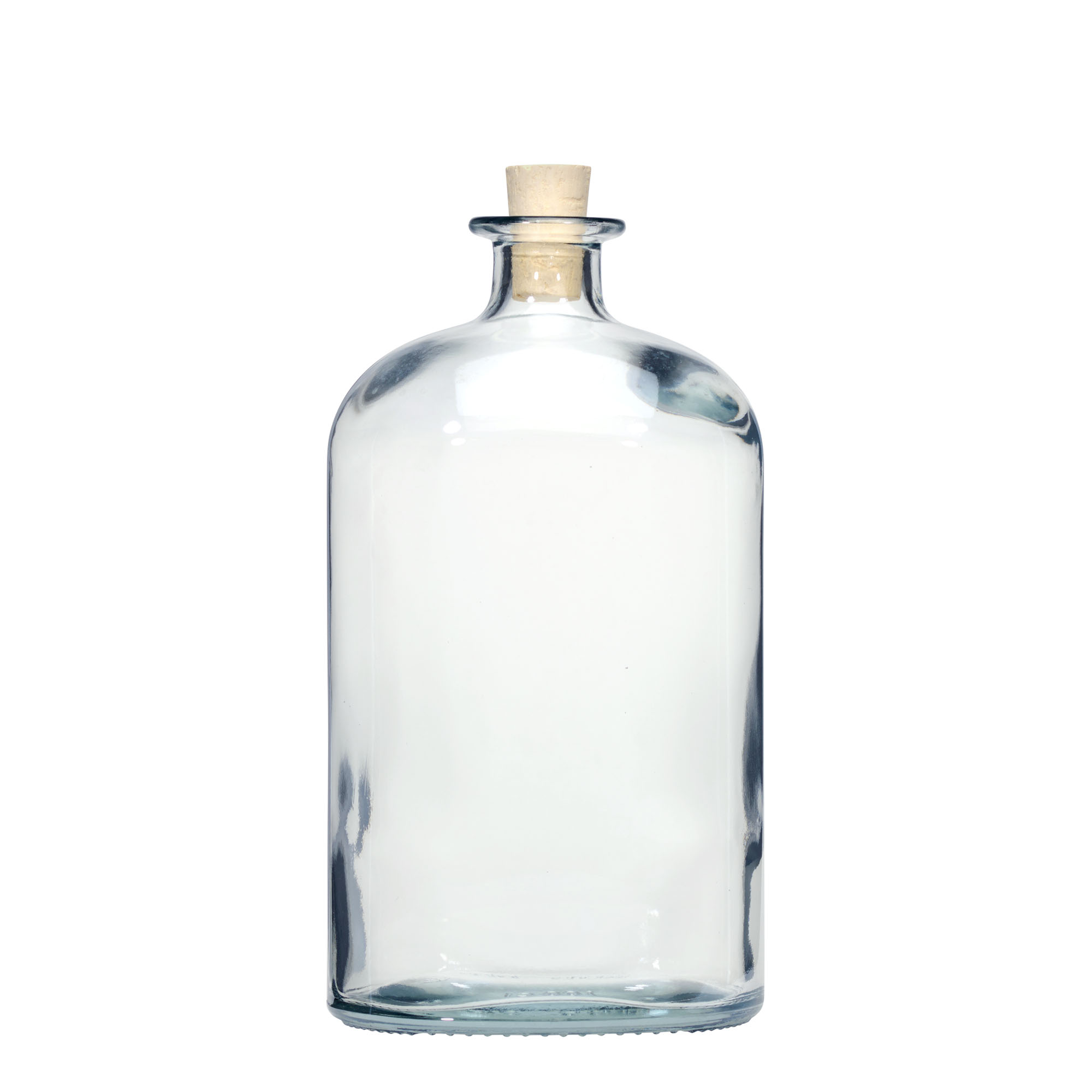 1.000 ml steklenica 'Dundee', ovalna, odprtina: plutovinasta 1.000 ml steklenica 'Dundee', ovalna, odprtina: plutovinasta