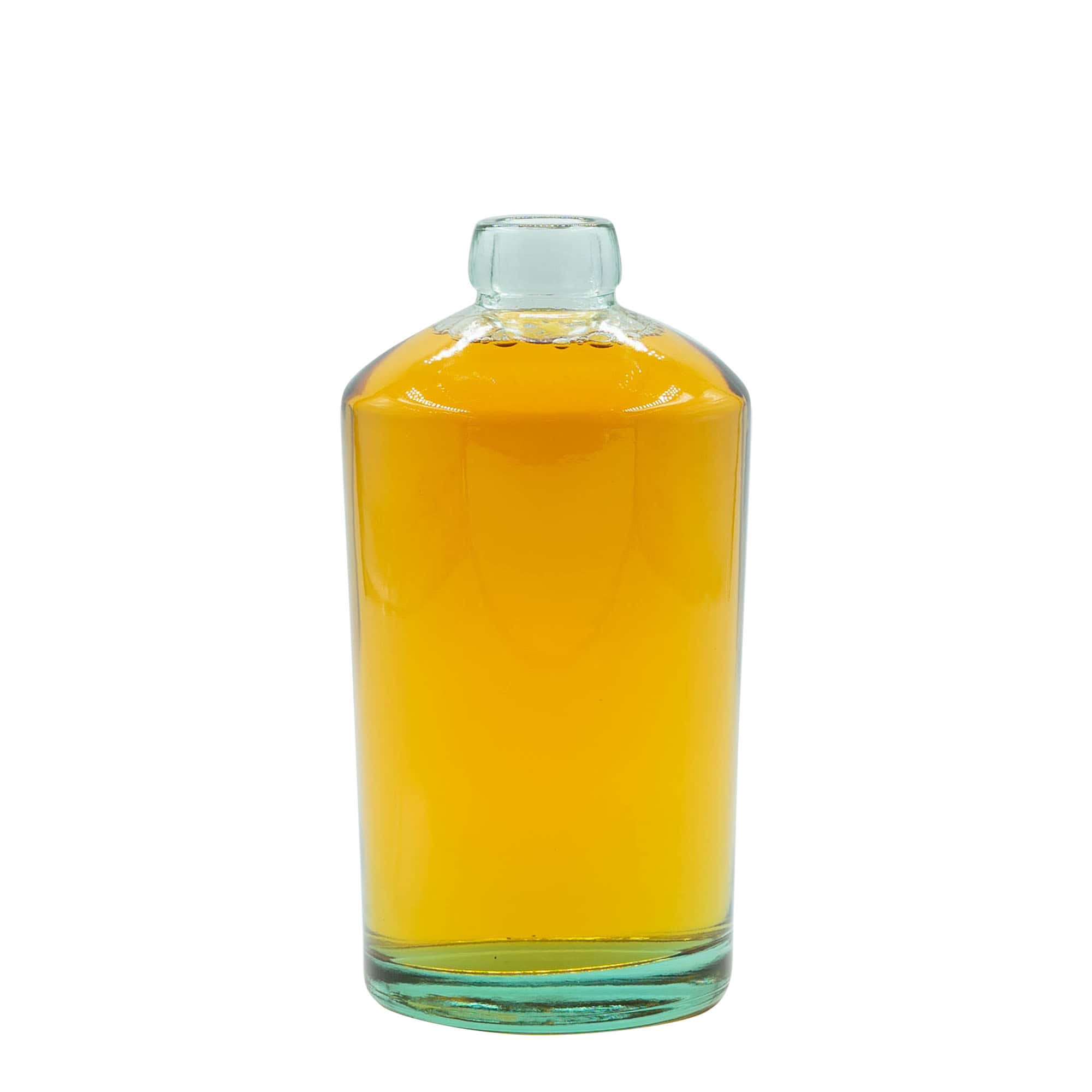 700 ml steklena steklenica »Barrel«, ustje: pluta