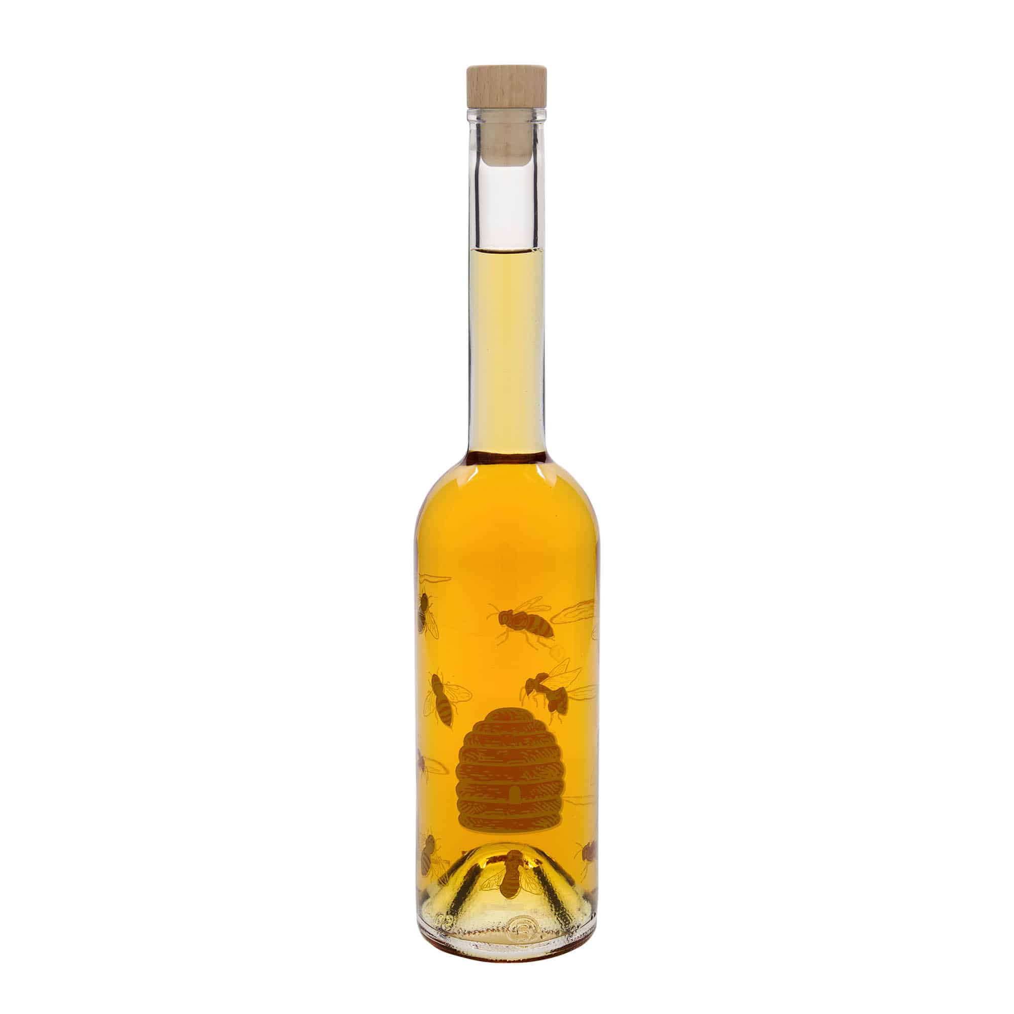 500 ml steklenica 'Opera', motiv: čebele, odprtina: pluta