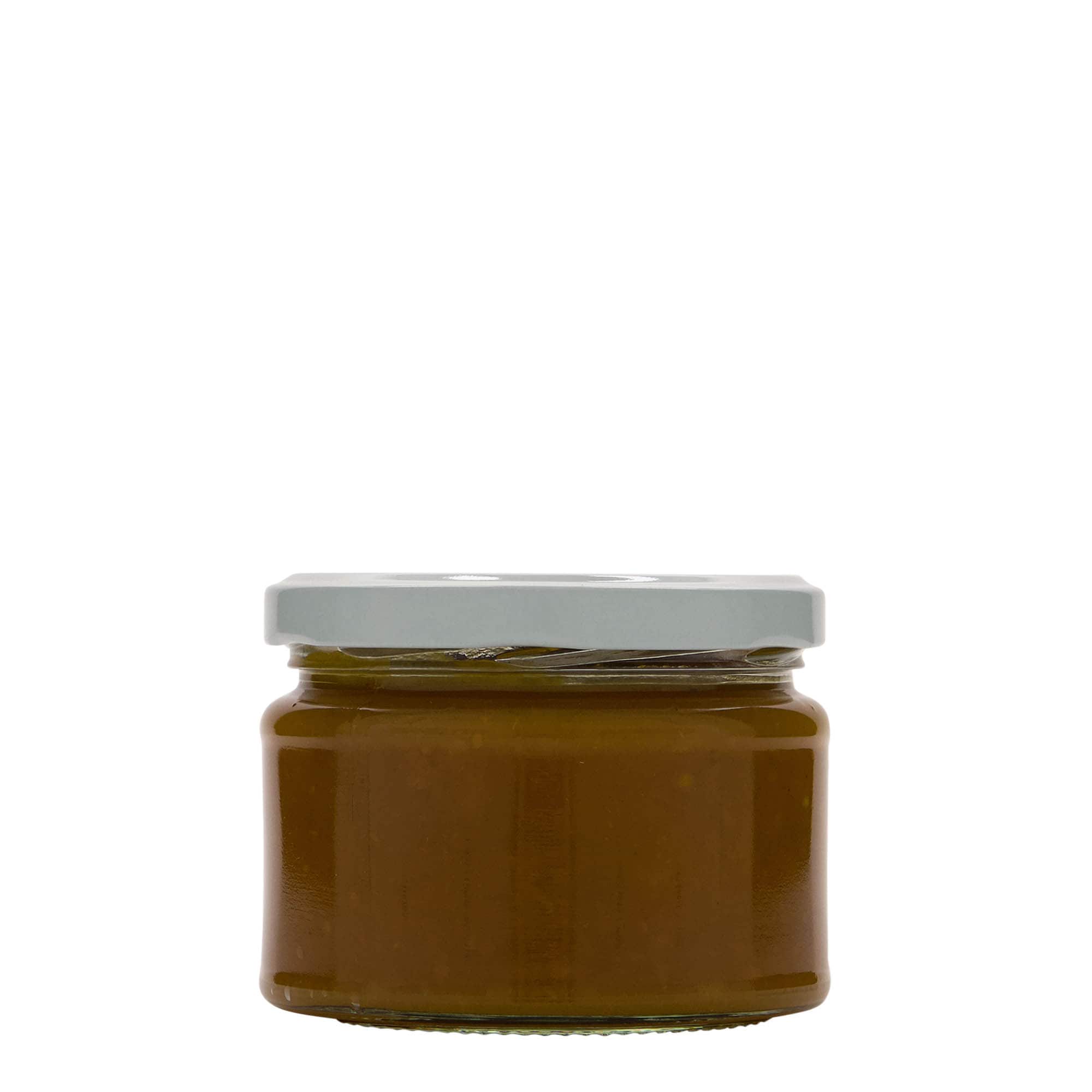 280 ml ploska okrogla steklenica, odprtina: Twist-Off (TO 82)