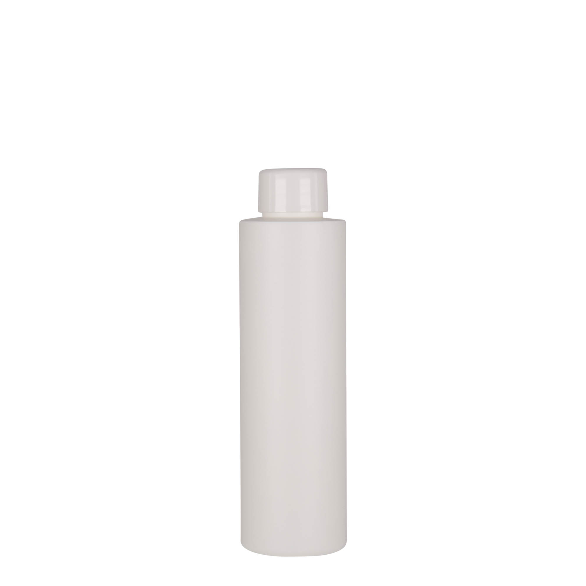 150 ml plastična steklenica 'Pipe', HDPE, bela, odprtina: 24/410