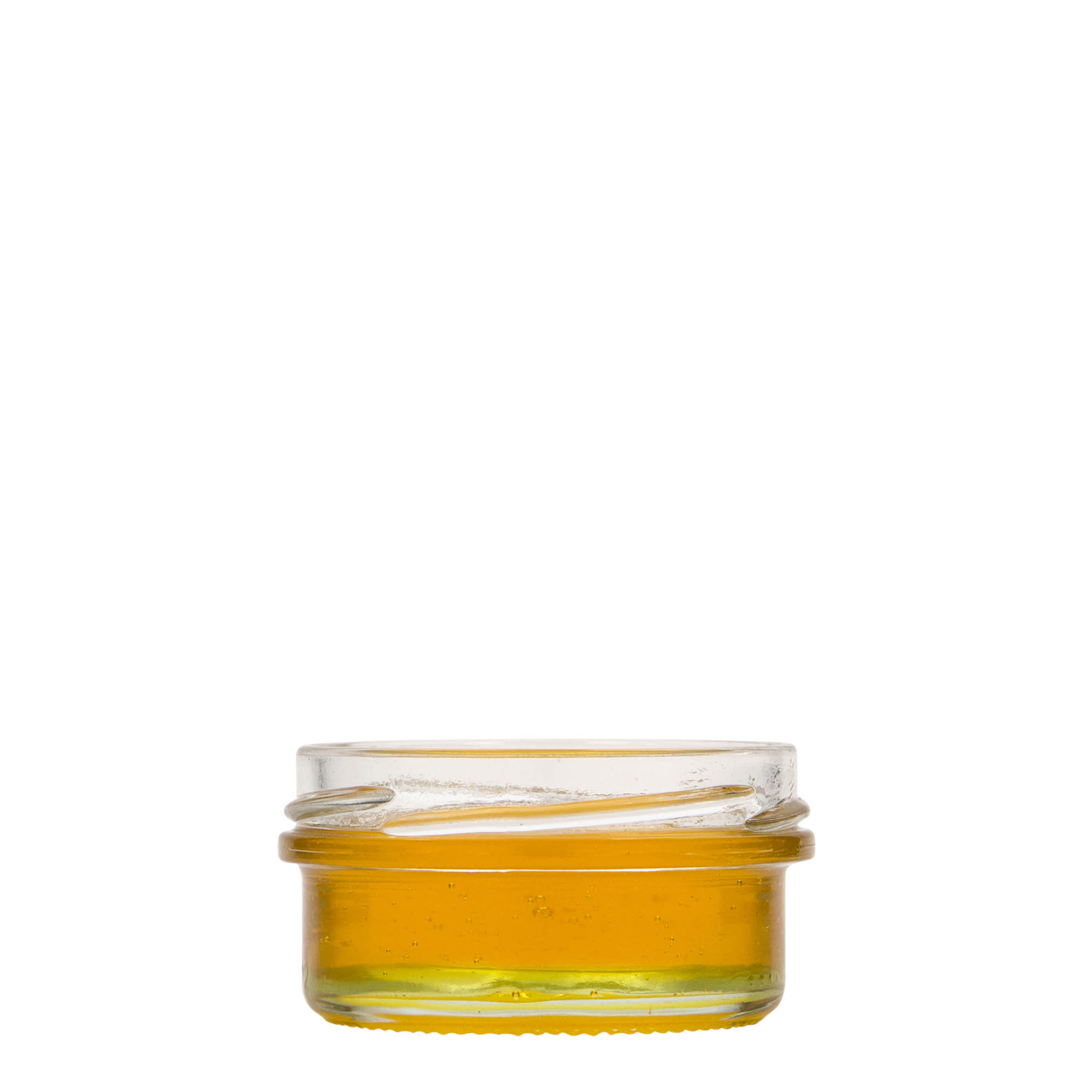 65 ml ploska kozarec za vlaganje, odprtina: Twist-Off (TO 66)