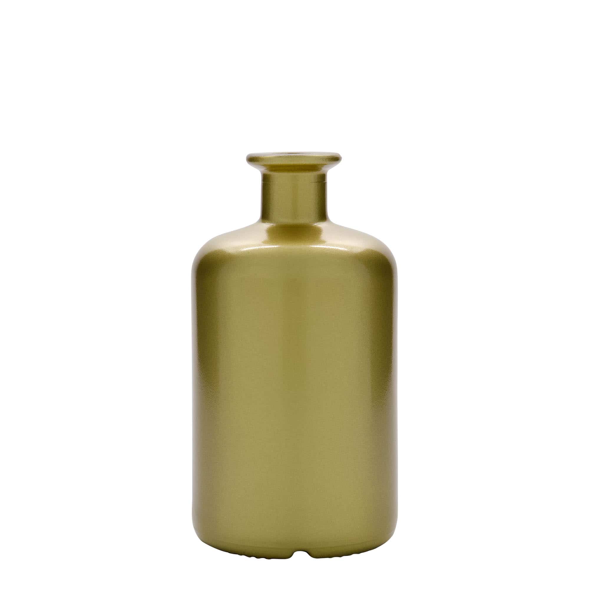500 ml lekarniška steklenica, zlata, ustje: pluta 500 ml lekarniška steklenica, zlata, ustje: pluta