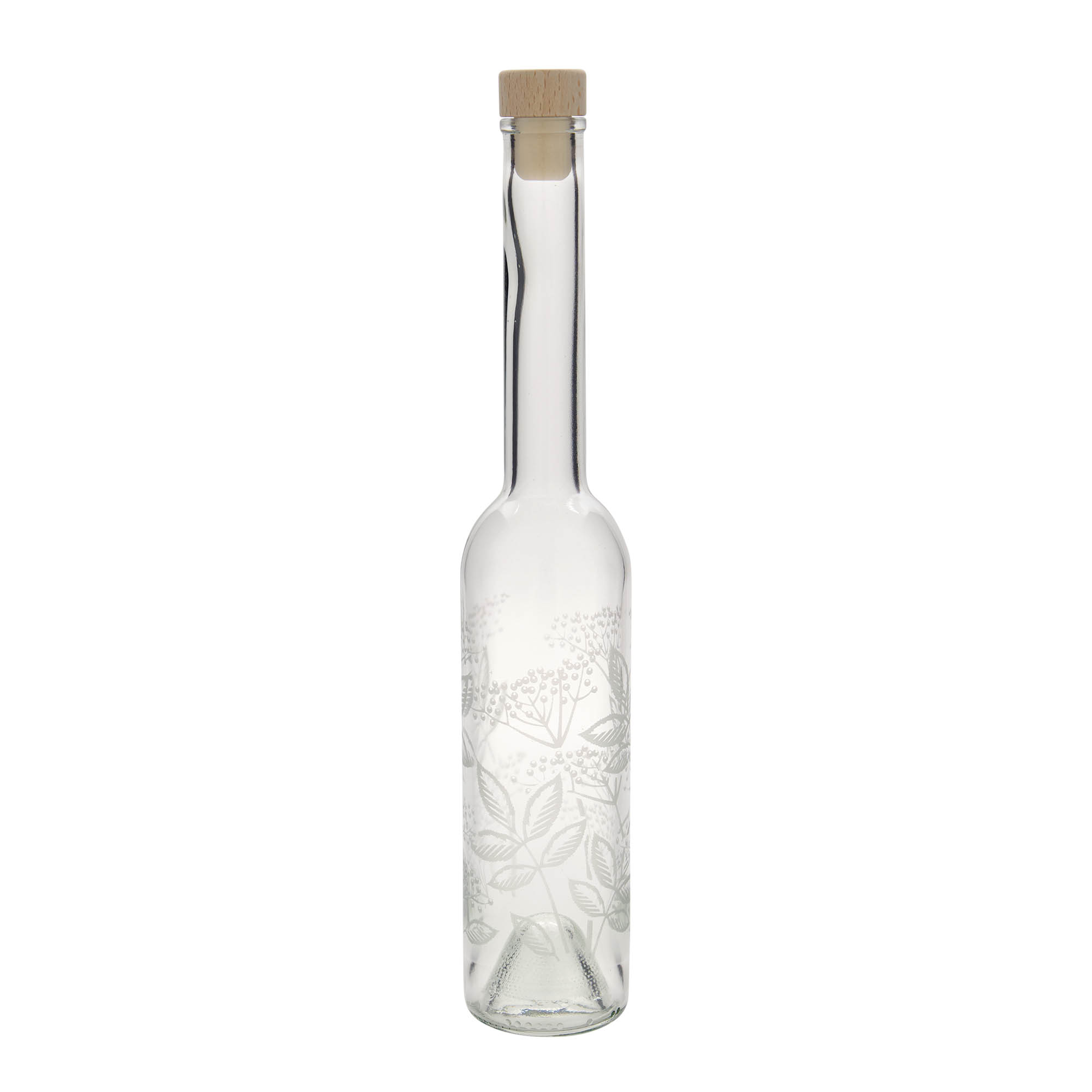 350 ml steklenica 'Opera', motiv: bezeg, odprtina: pluta 350 ml steklenica 'Opera', motiv: bezeg, odprtina: pluta