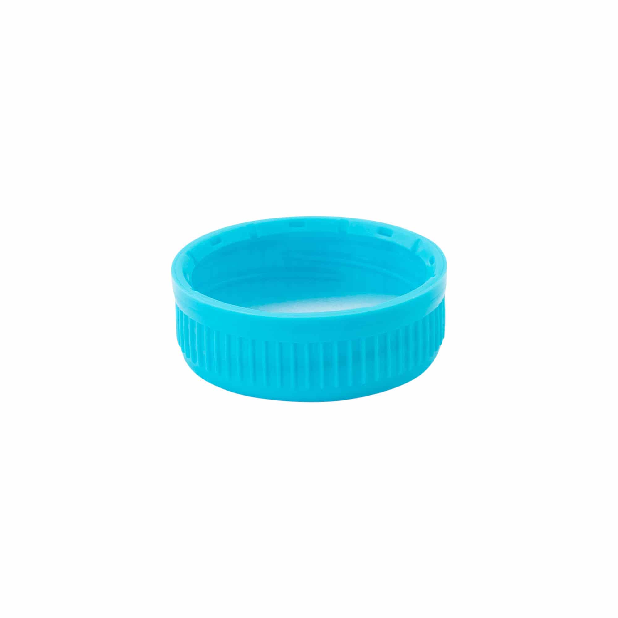 Vijak-zapiralo 40 mm, PE-plastika, svetlo modra