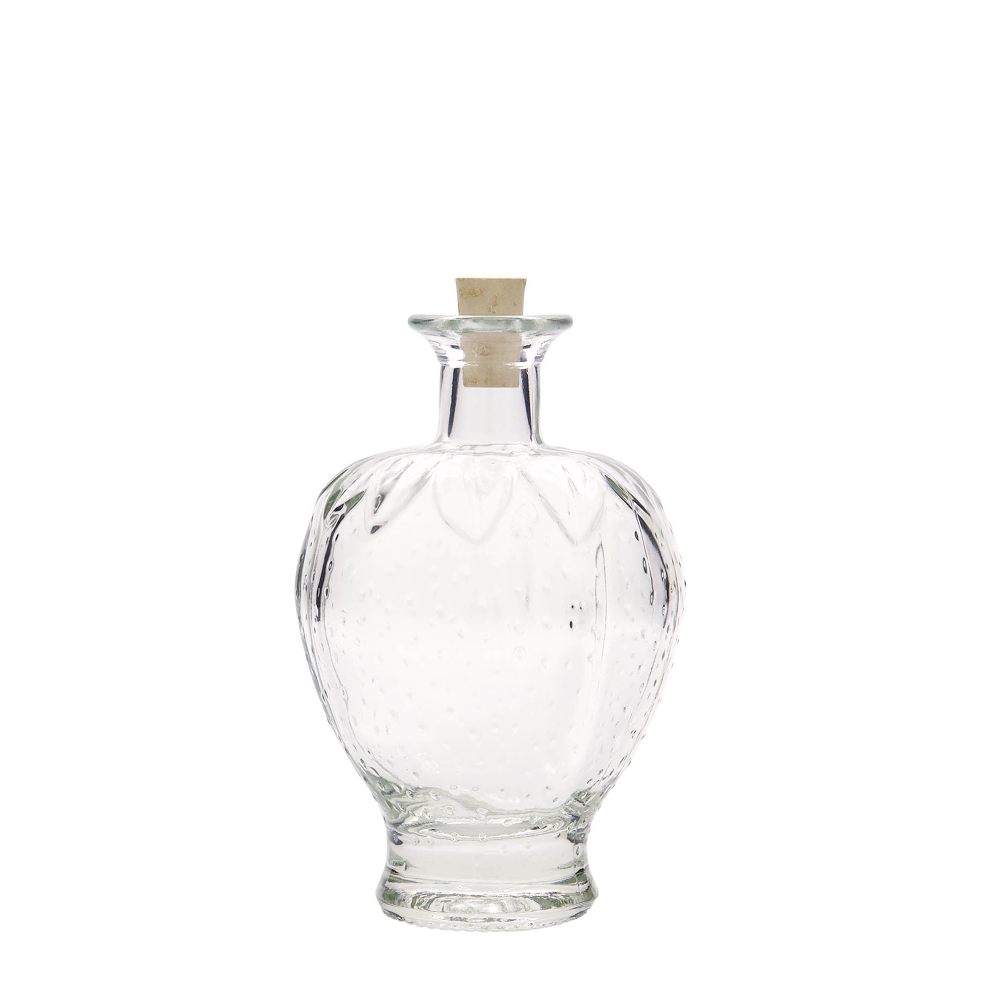 200 ml steklenica iz stekla 'Jagoda', odprtina: plutovina 200 ml steklenica iz stekla 'Jagoda', odprtina: plutovina