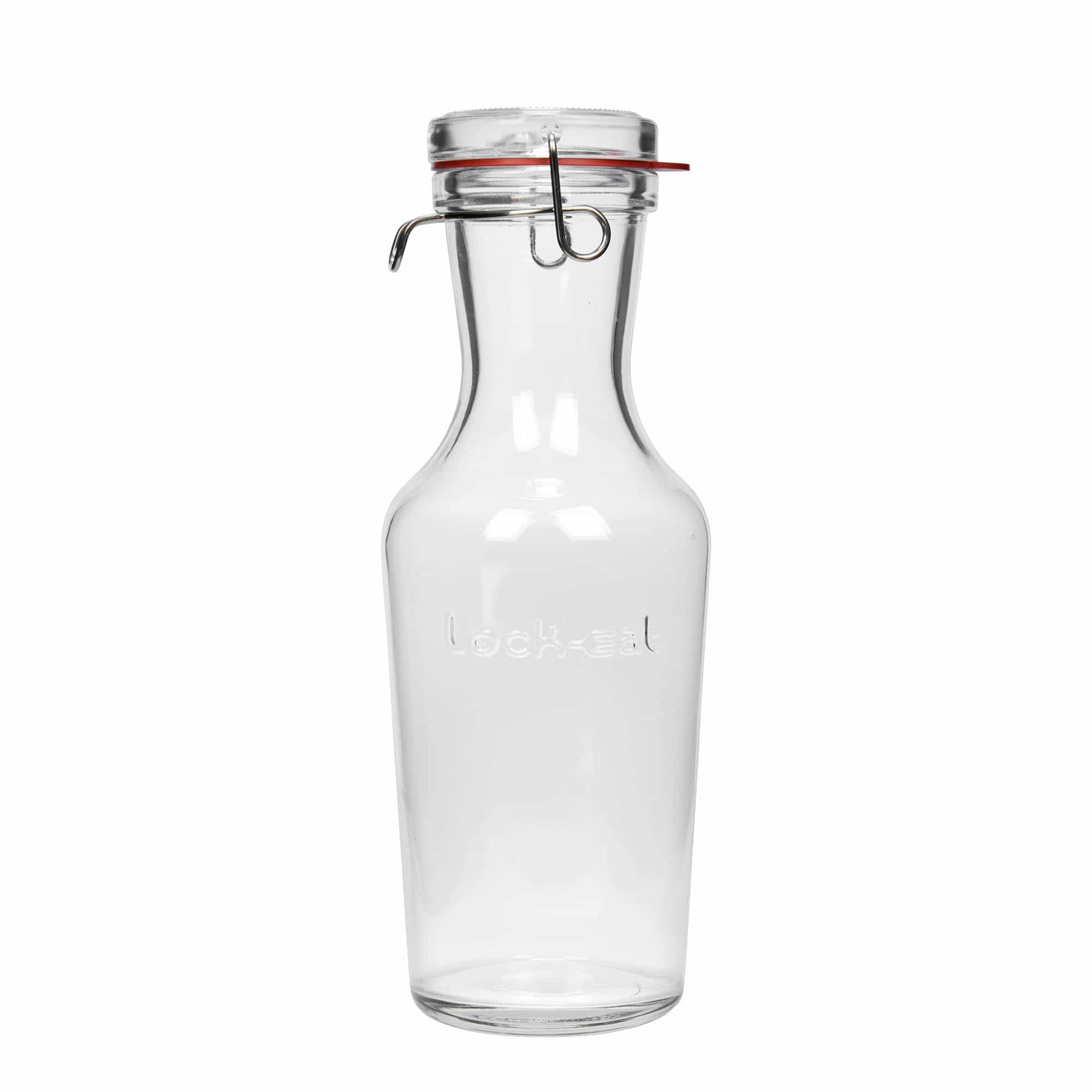 1000 ml steklena karafa »Lock-Eat«, ustje: zamašek s tesnilom s patentom