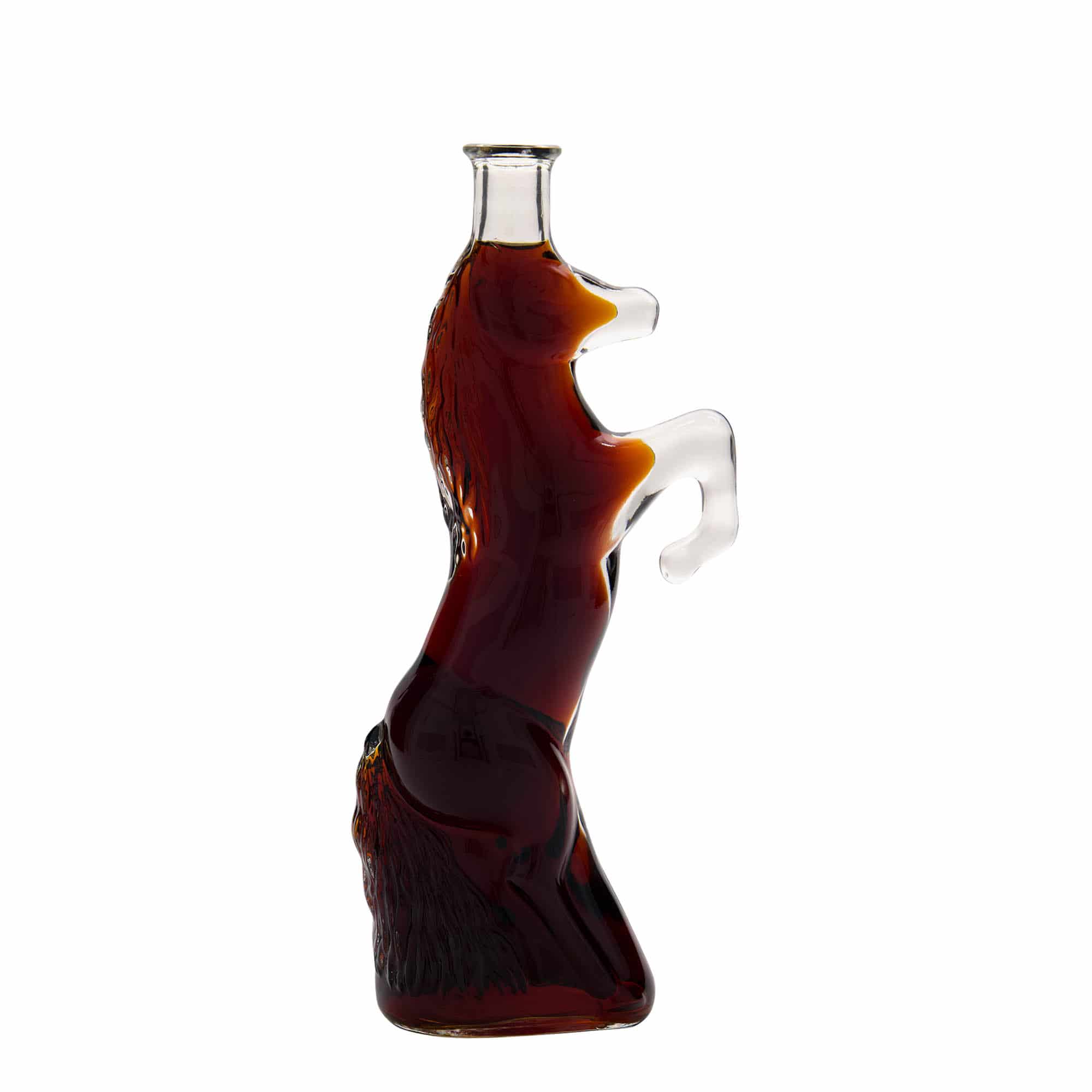 350 ml steklena steklenica »Wild Horse«, ustje: pluta