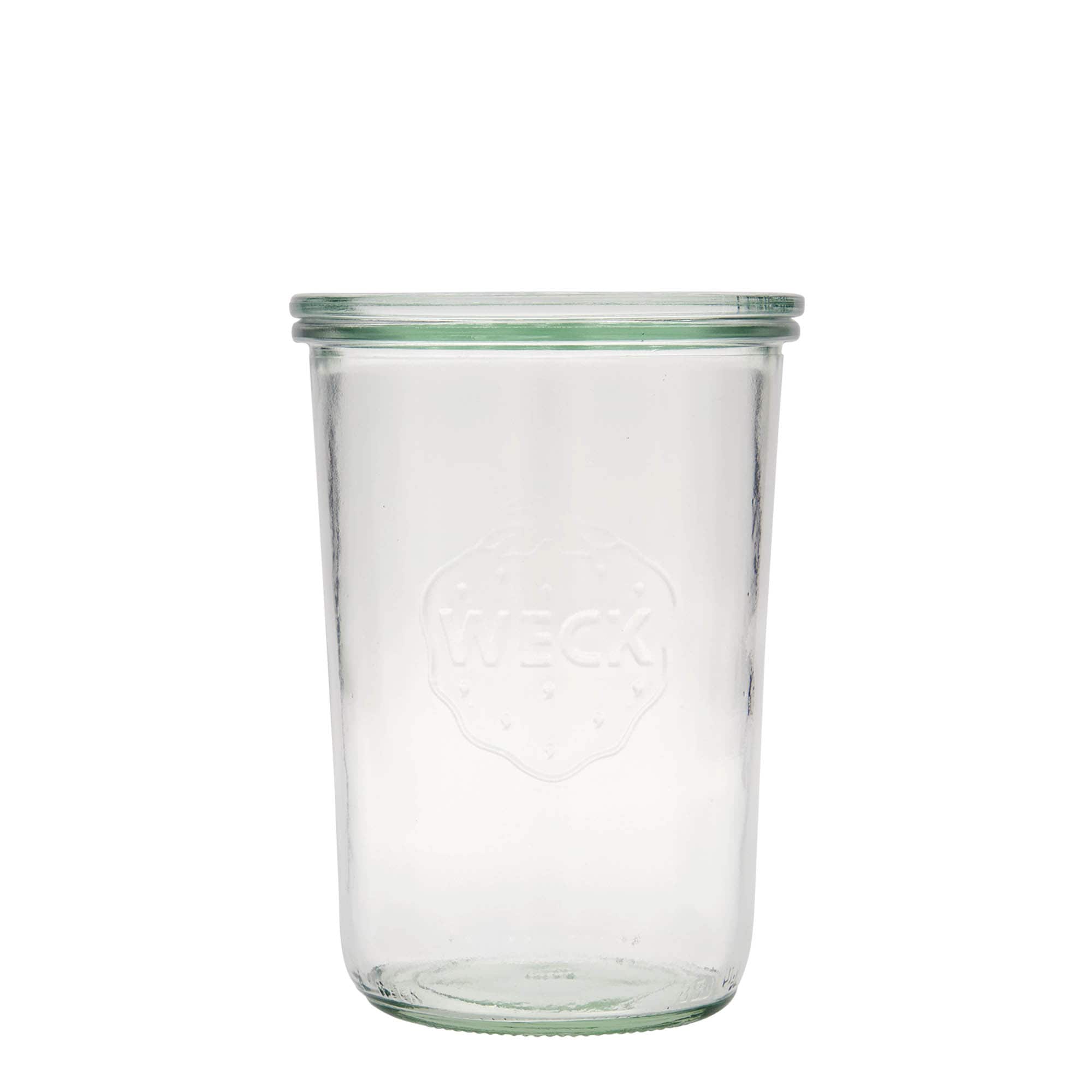 850 ml stekleni kozarec WECK, ustje: Okrogel rob 850 ml stekleni kozarec WECK, ustje: Okrogel rob