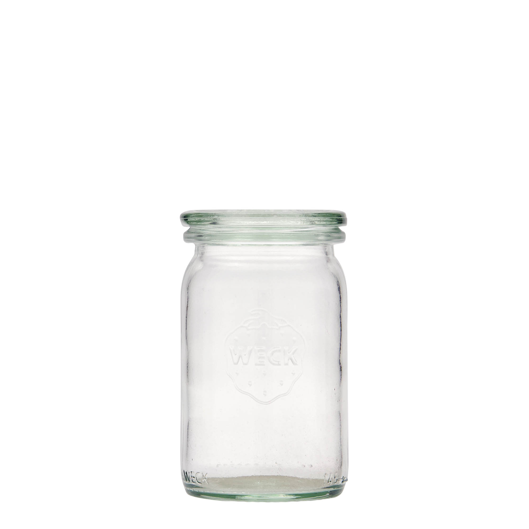 145 ml WECK-valjasta steklenica, odprtina: okrogla roba 145 ml WECK-valjasta steklenica, odprtina: okrogla roba