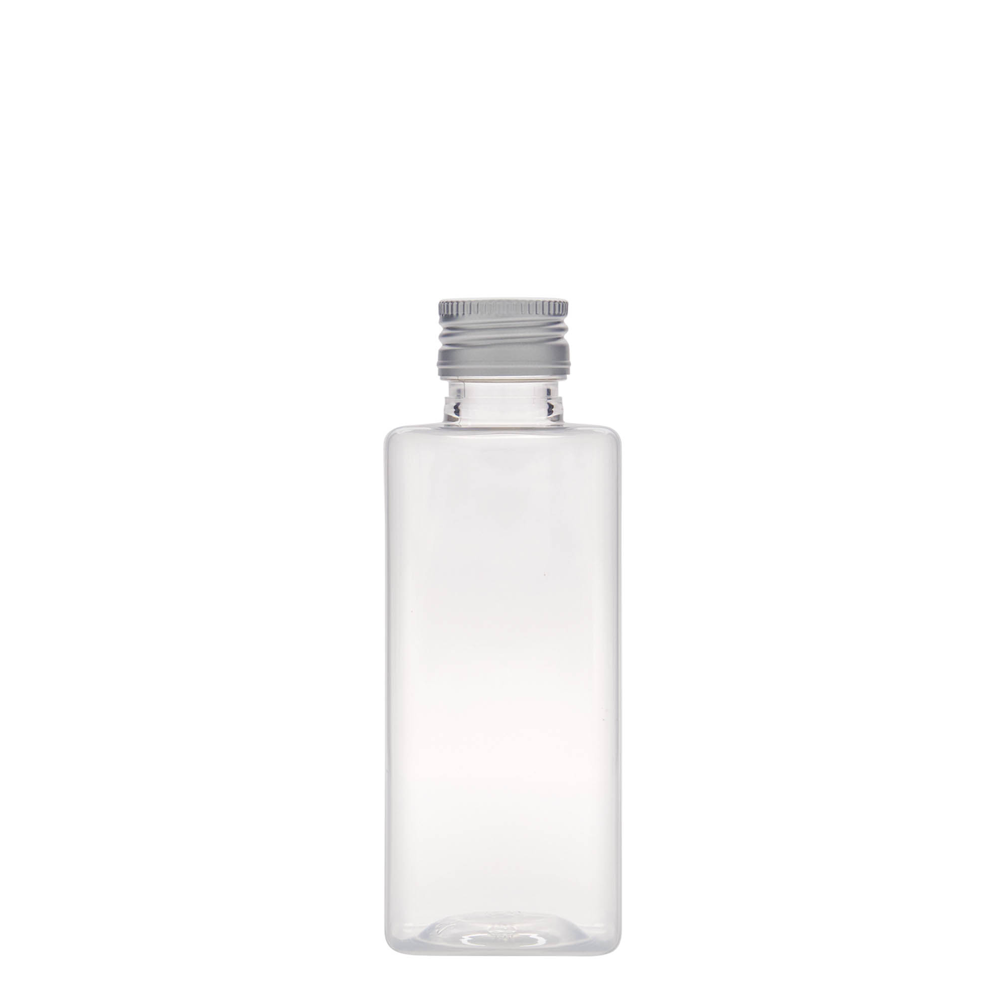250 ml PET-flaska 'Karl', kvadratna, plastika, odprtina: PP 28