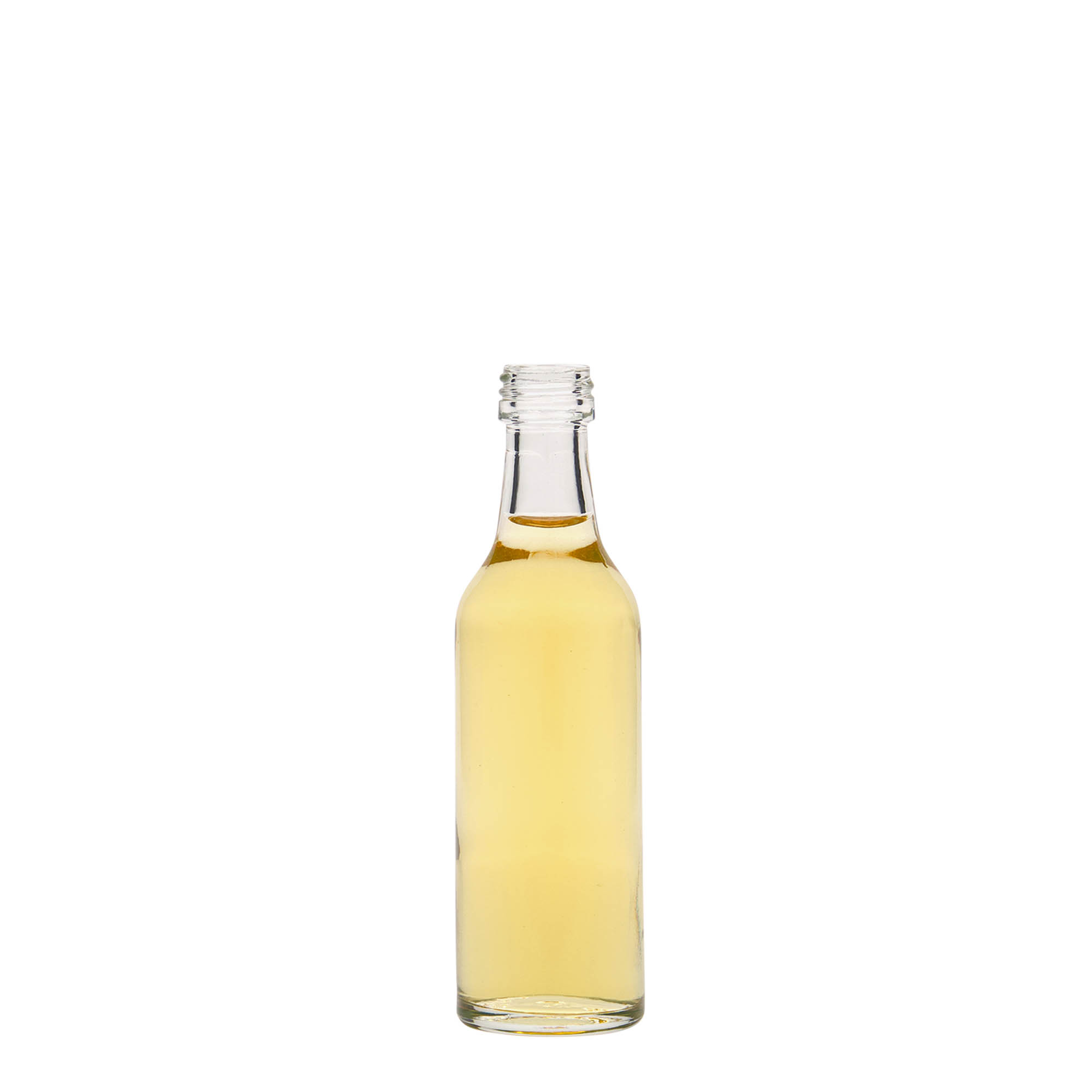 50 ml steklenička z ravnim vratom, odprtina: PP 18 50 ml steklenička z ravnim vratom, odprtina: PP 18