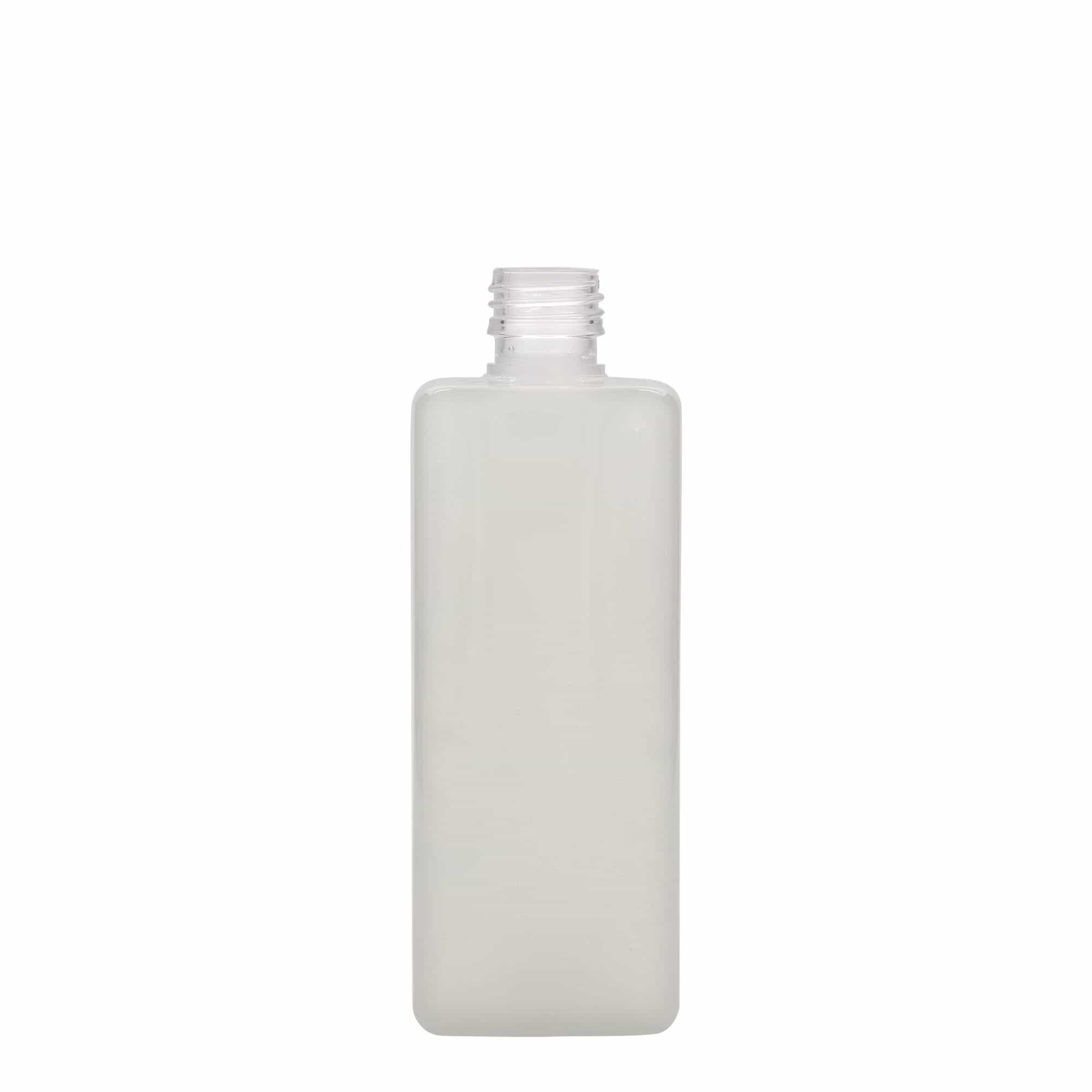 500 ml steklenica iz PET plastike »Karl«, kvadratna, plastika, ustje: PP 28