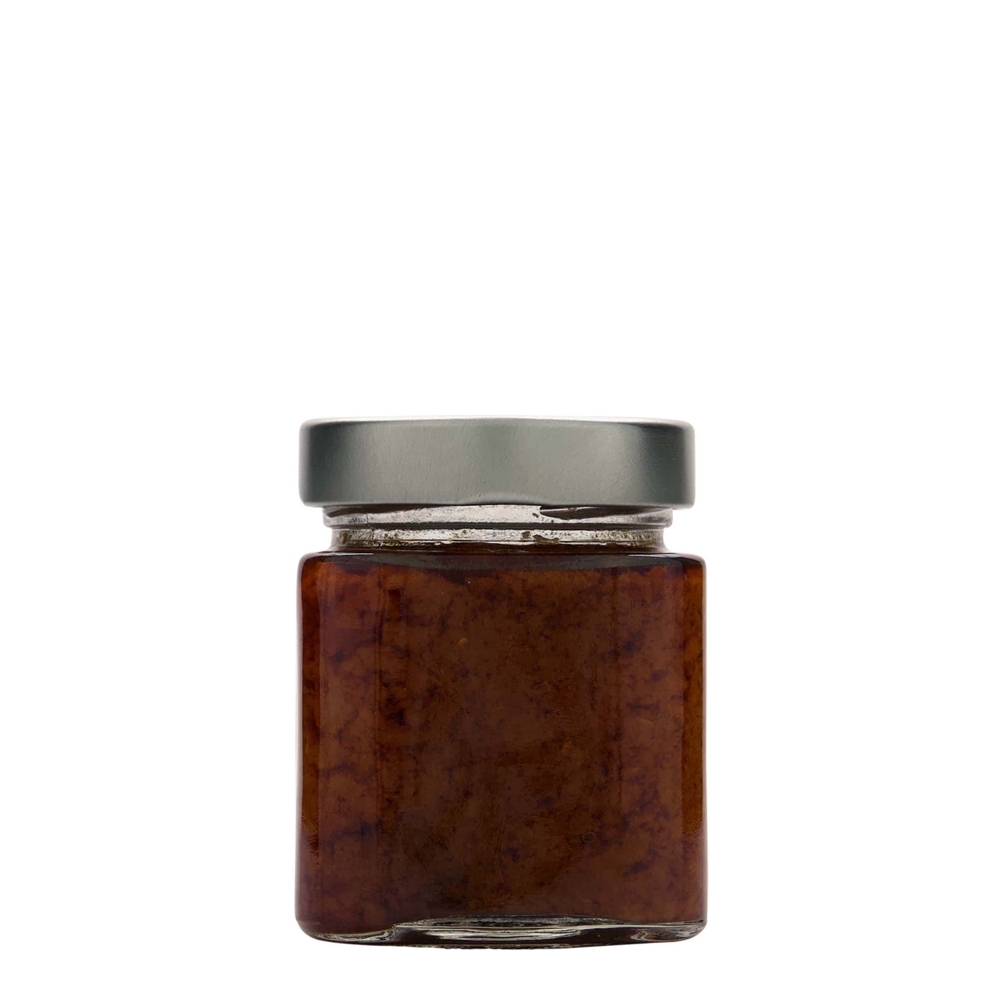 212 ml štirikotni kozarec 'Ikarus', odprtina: Deep-Twist-Off (DTO 63)