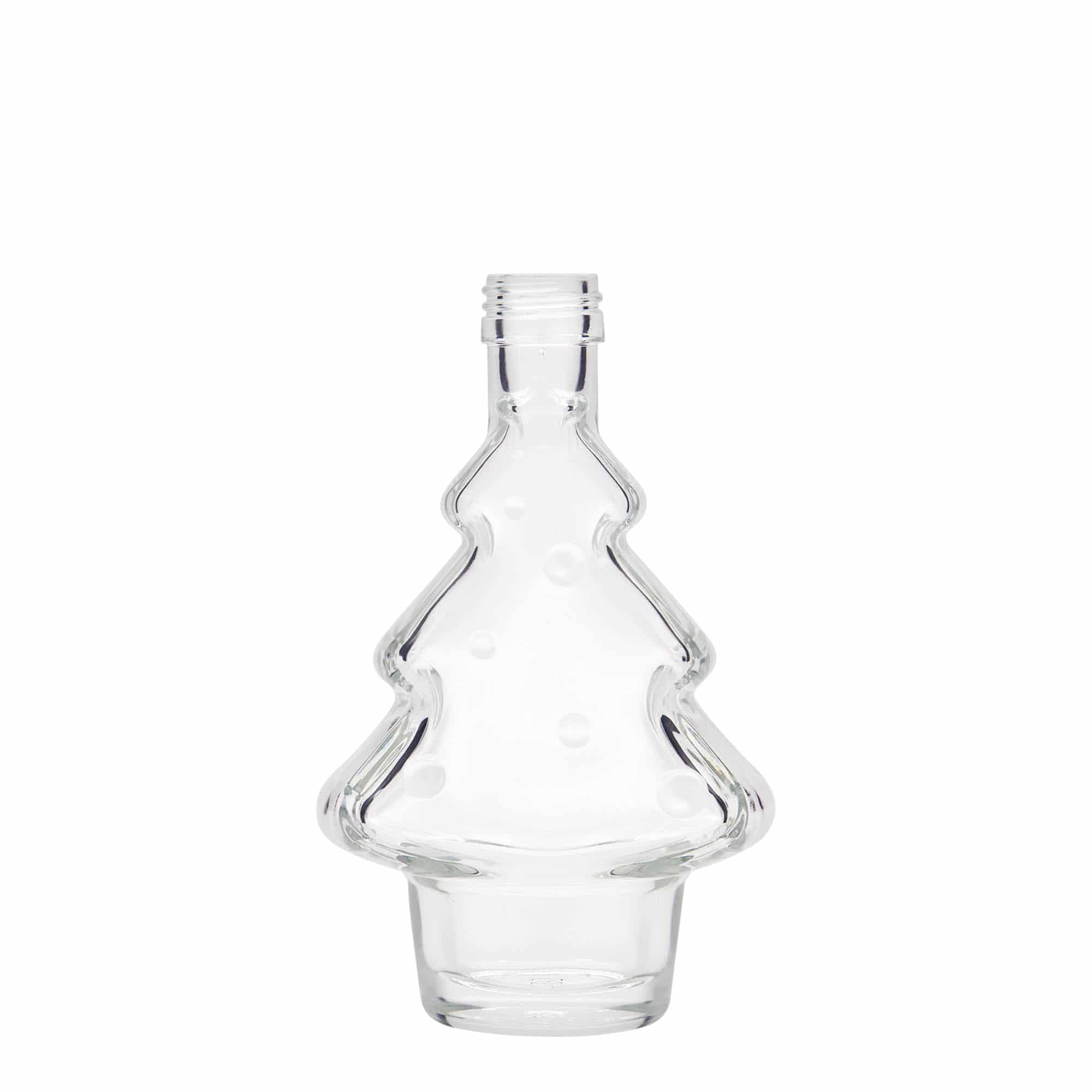 200 ml steklenička 'Božično drevo', odprtina: PP 28