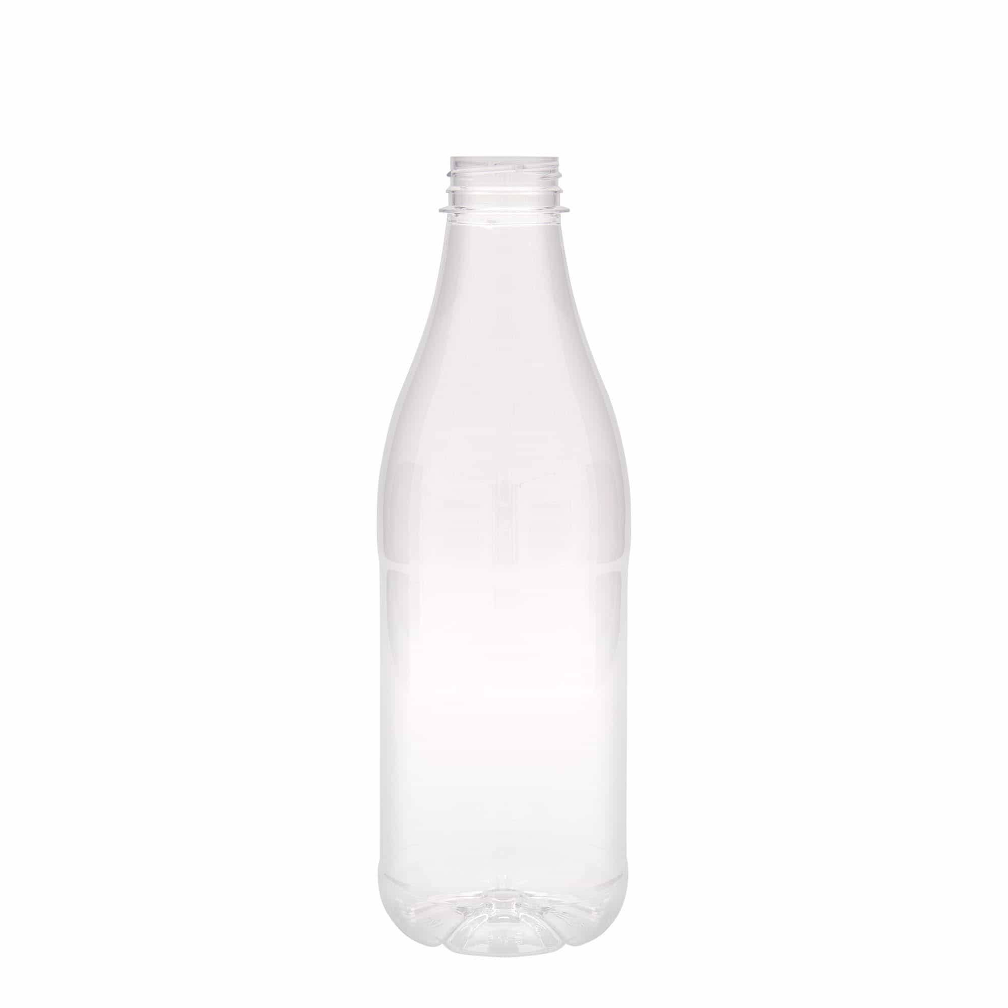 1000 ml steklenica iz PET plastike »Milk and Juice«, plastika, ustje: 38 mm 1000 ml steklenica iz PET plastike »Milk and Juice«, plastika, ustje: 38 mm