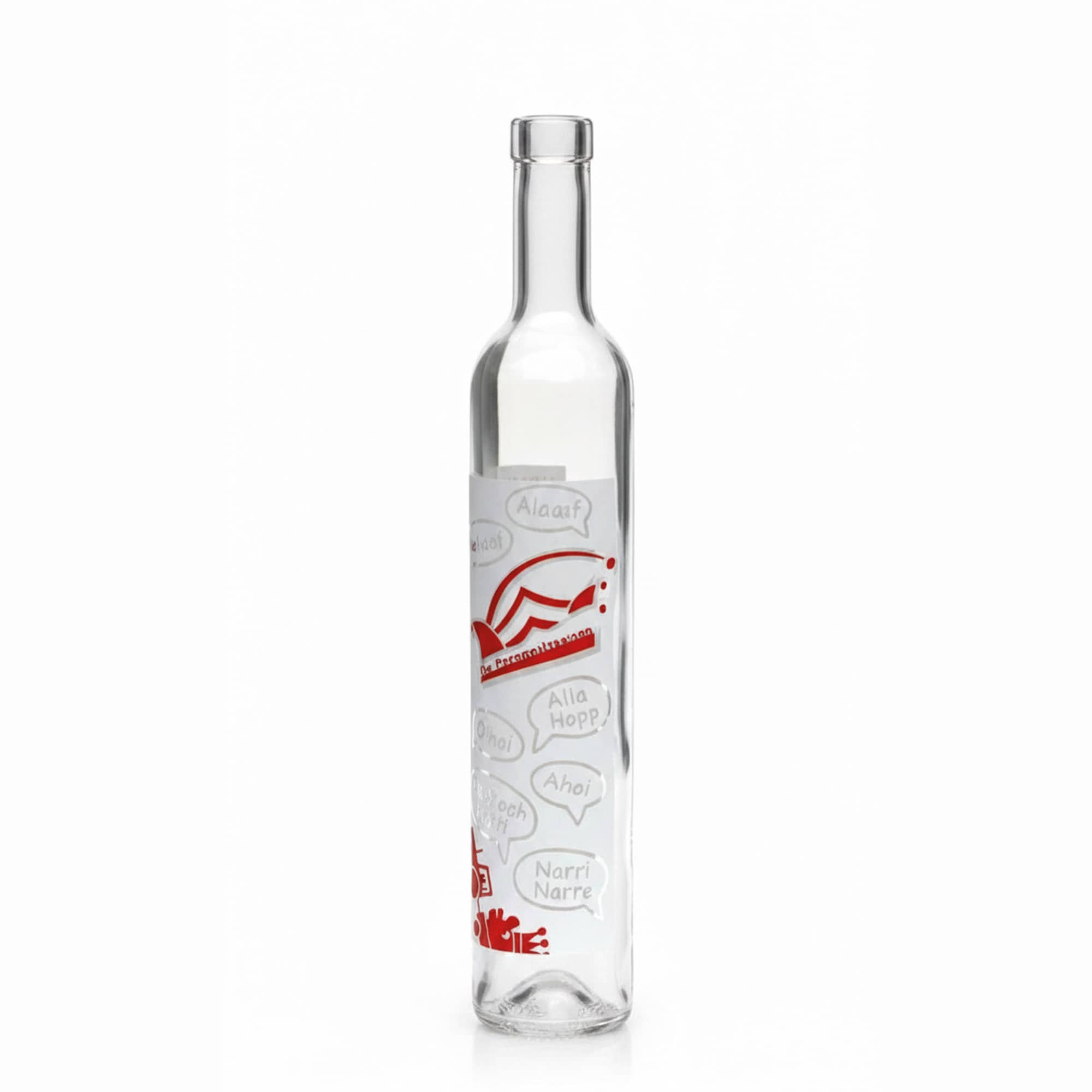 500 ml steklenica Maximo s potiskom 'Karneval', odprtina: pluta