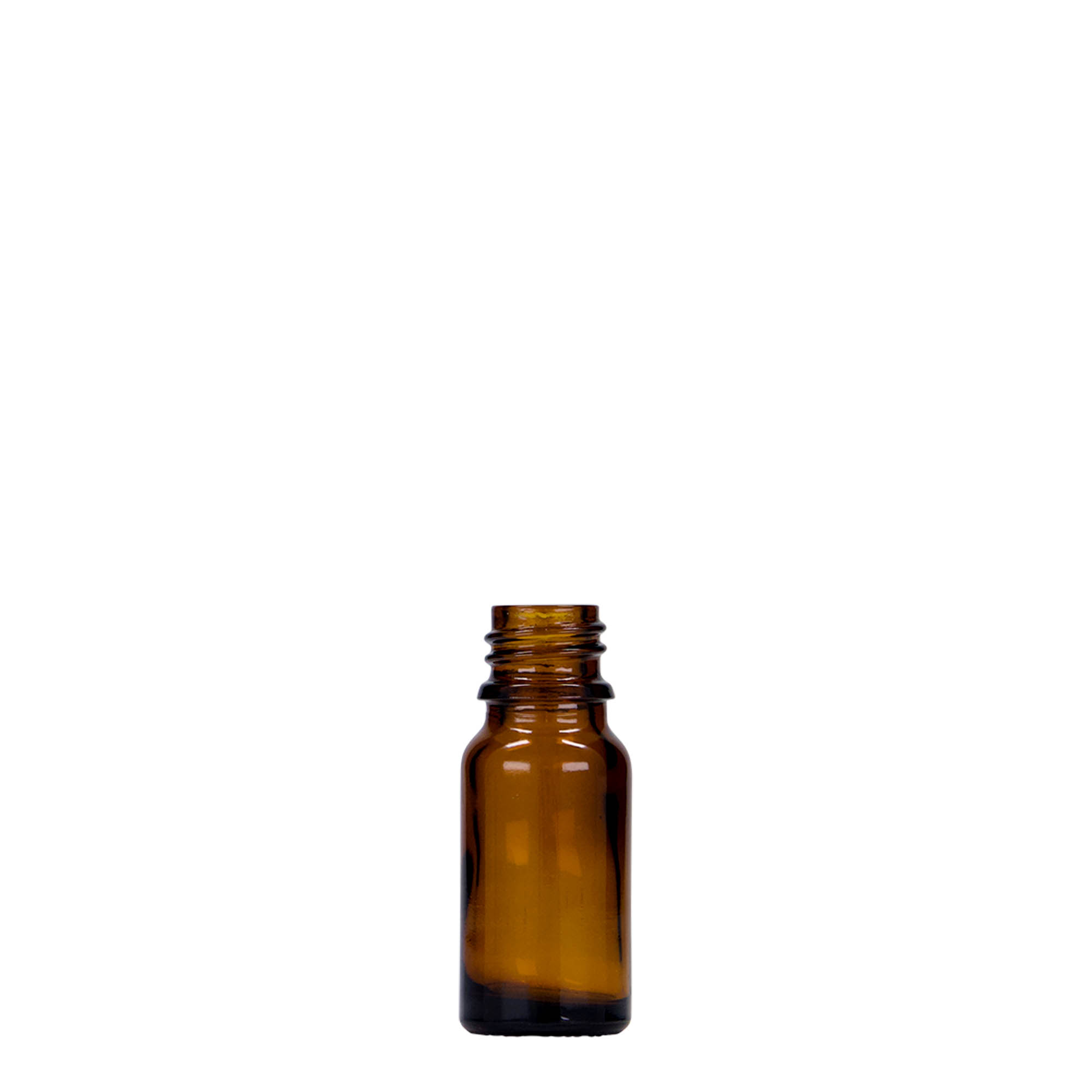 10 ml medicinska steklenička, steklo, rjava, odprtina: DIN 18
