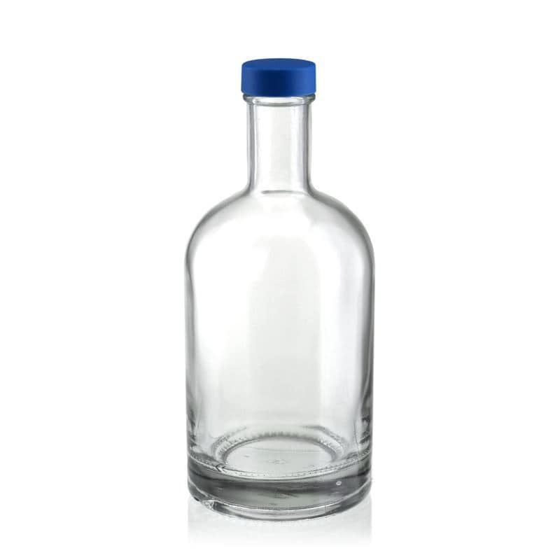 Navojni zamašek, plastika ABS, vodno modra, za ustje: GPI 28/400