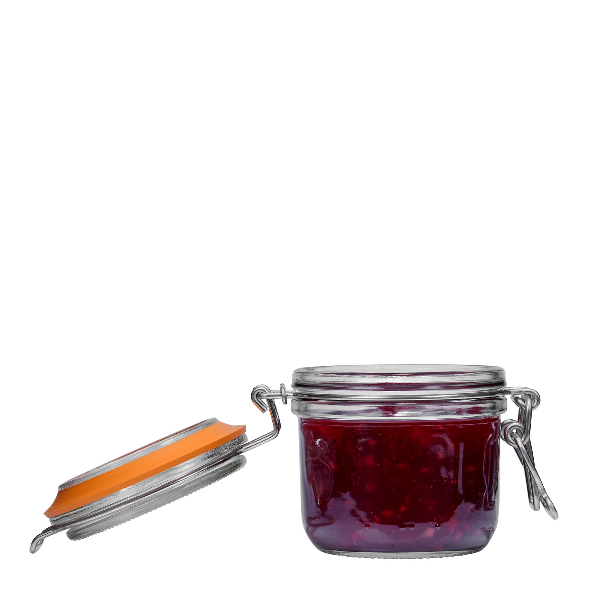200 ml steklen kozarec z žično zaponko 'Le Parfait Super Terrine', odprtina: zapiranje z žično zaponko