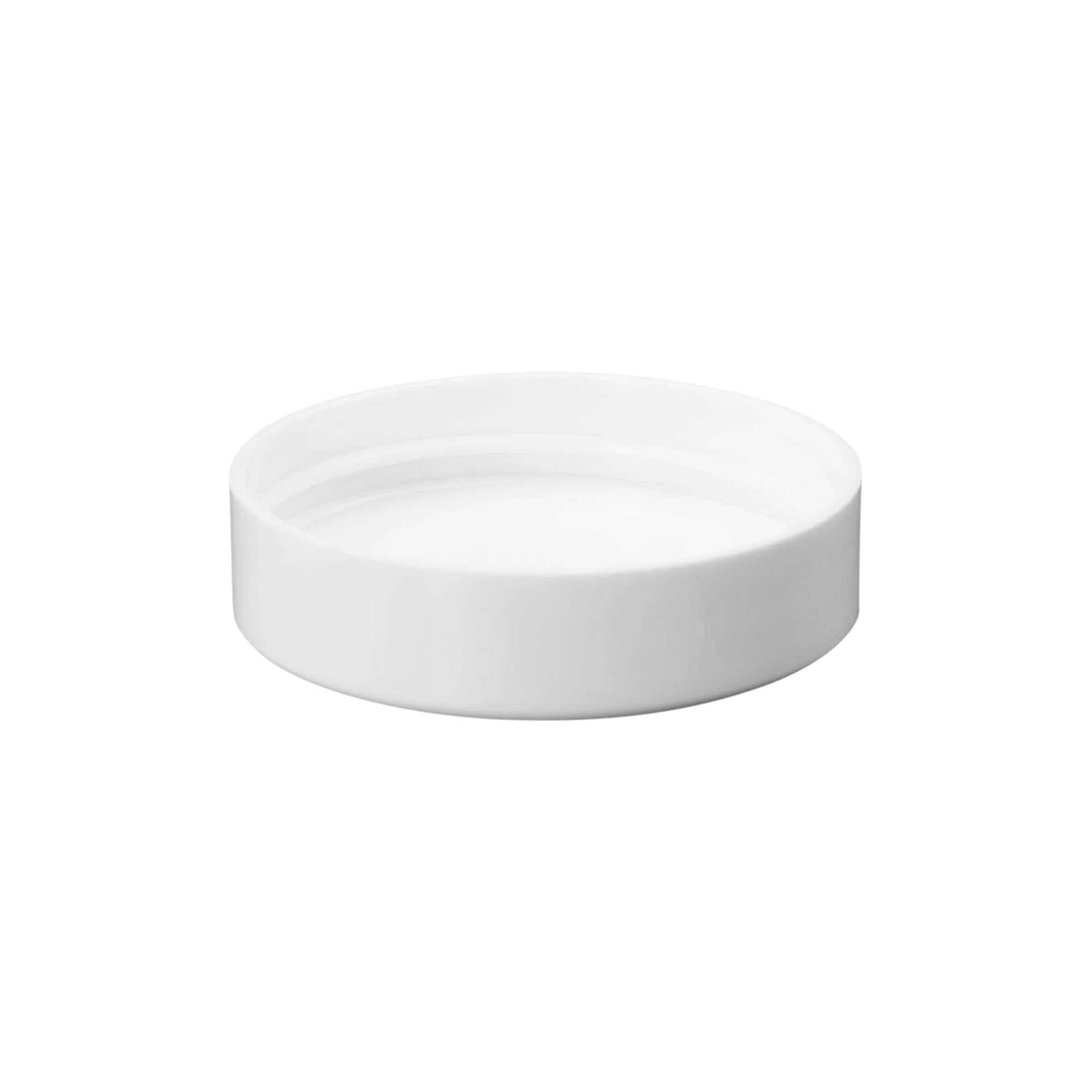 Navojni zamašek za 50 ml »Beauty«, plastika HPM, bela