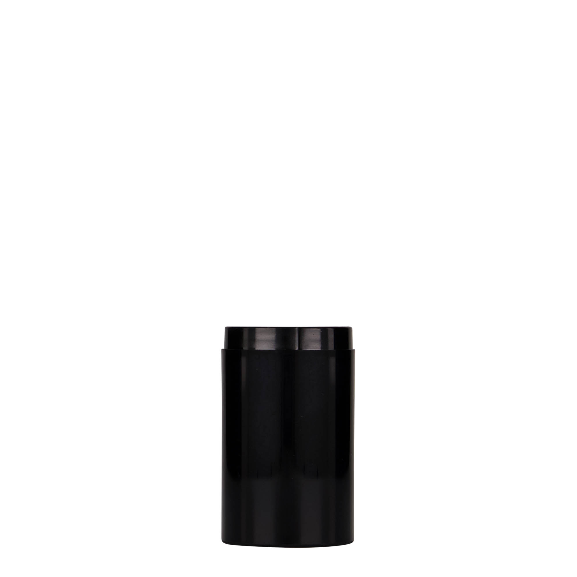 30 ml brez-zračni dozirnik 'Mezzo', PP-plastika, črn