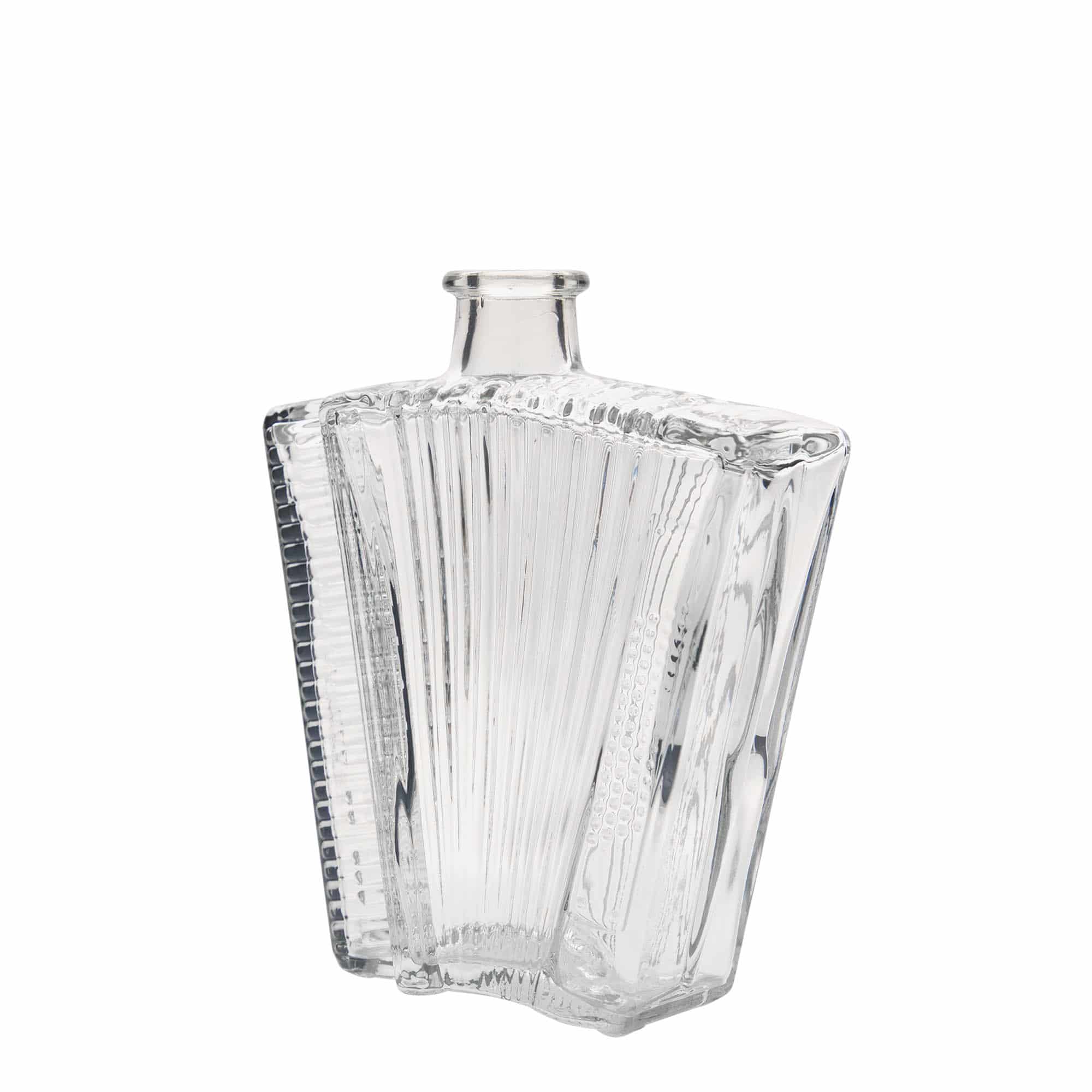 500 ml steklena steklenica »Harmonika«, ustje: pluta